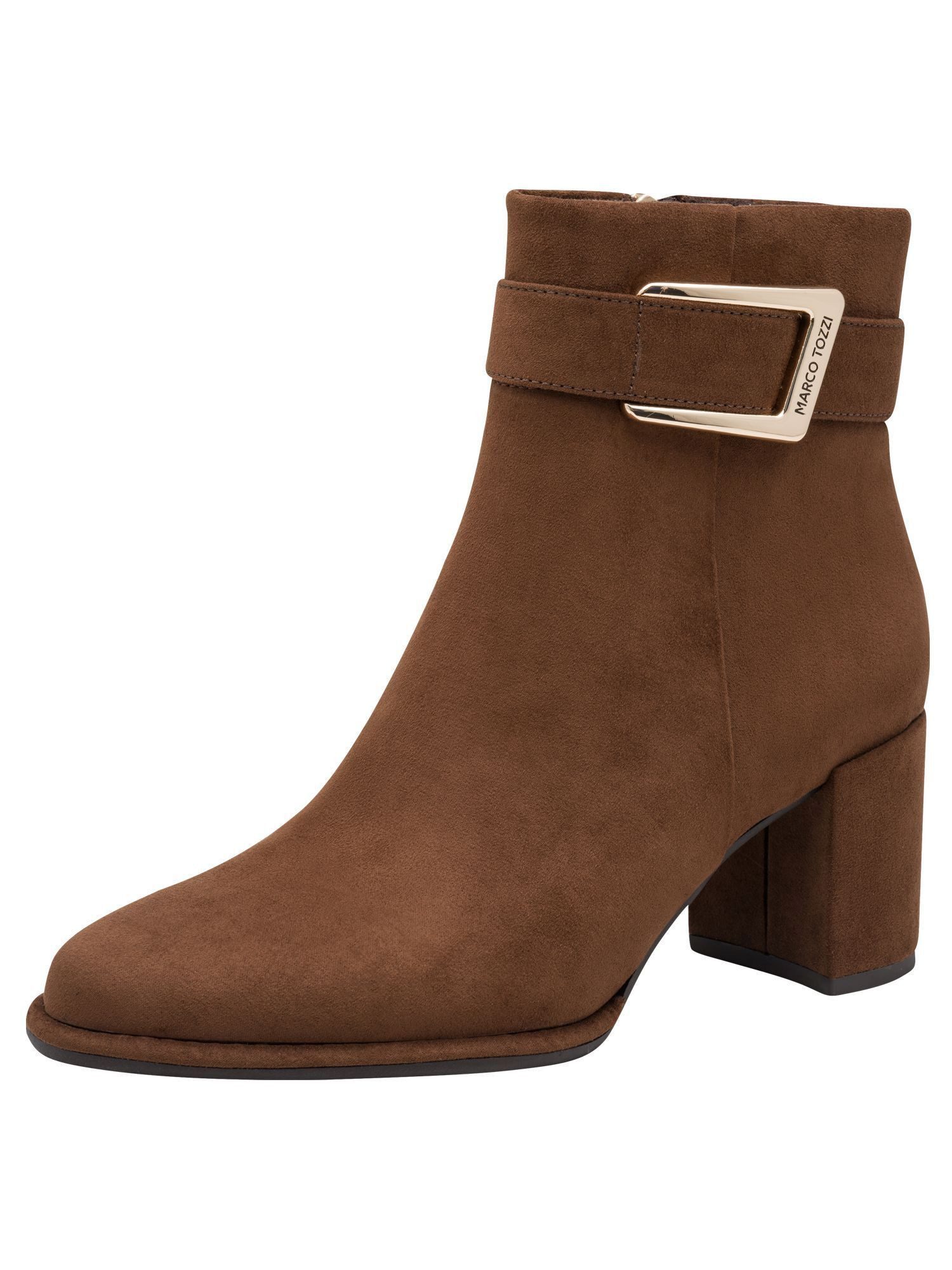 MARCO TOZZI Vegan, MT FEEL ME mit Blockabsatz Blockabsatz Stiefelette Vegan