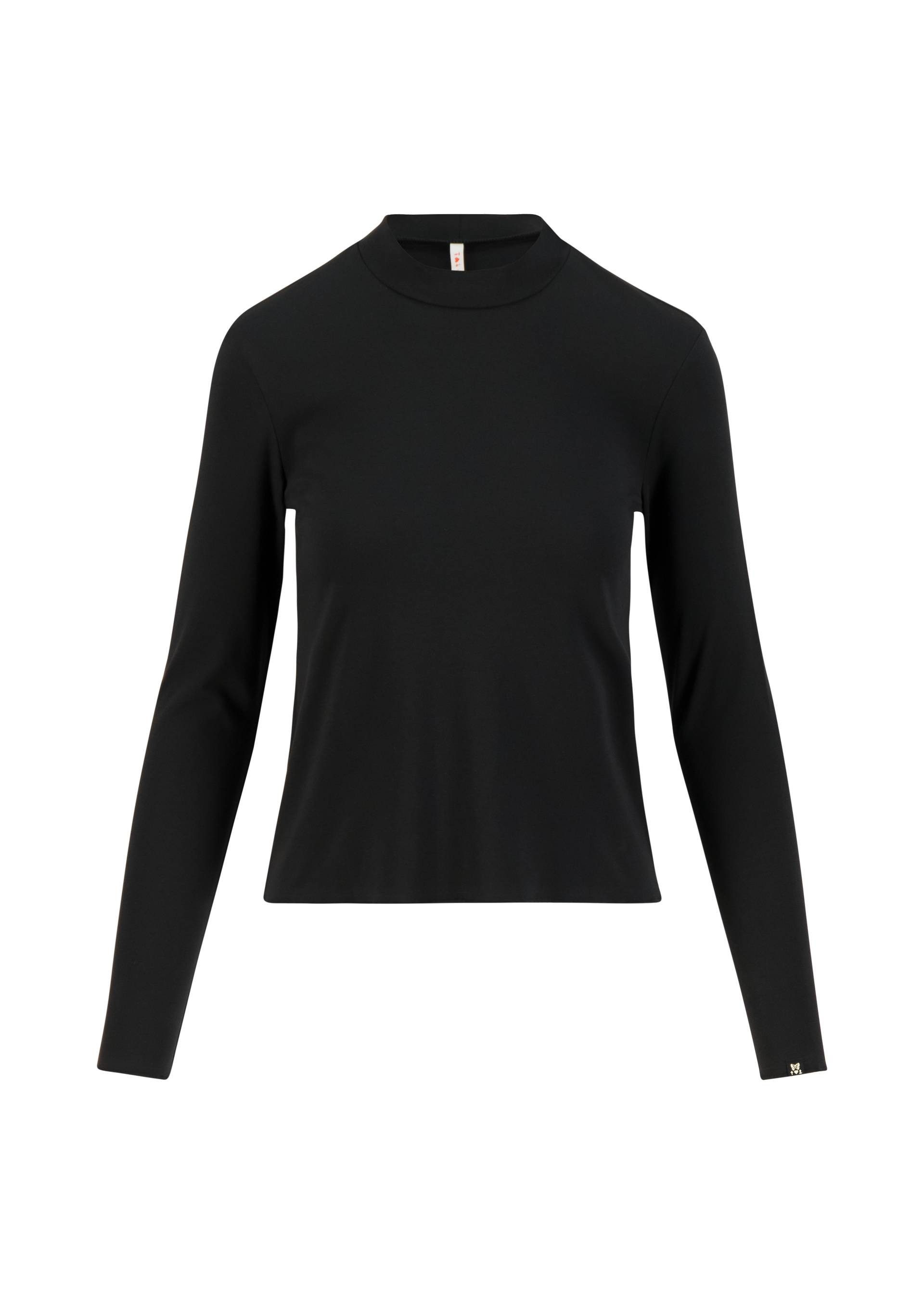 Blutsgeschwister Langarmshirt - Jerseyshirt Flawless Lines – Longsleeve mit Stehkragen
