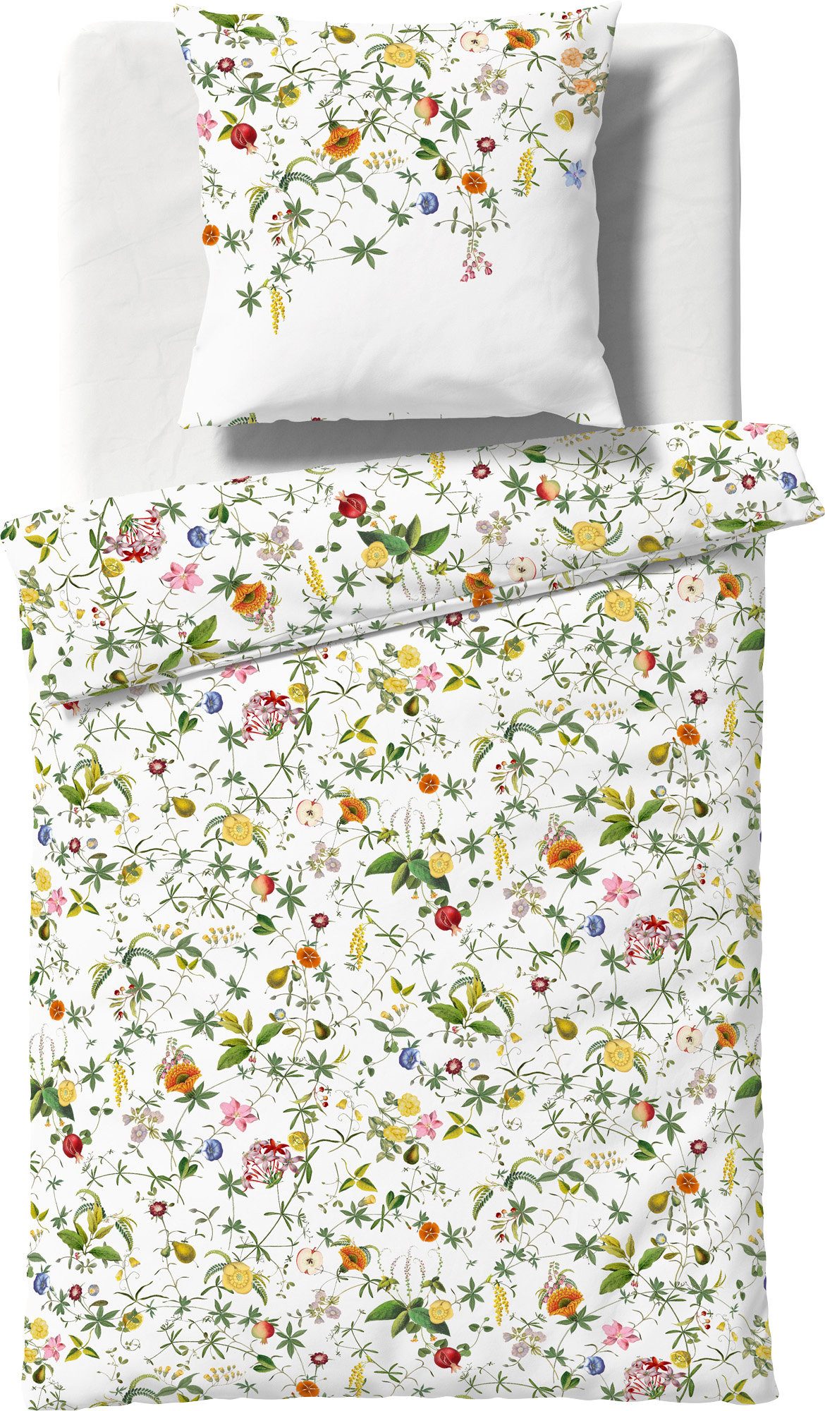 fleuresse Bettwäsche Bettwäsche, Mako-Satin, Blumen