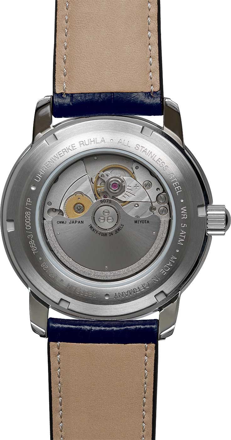 ZEPPELIN Quarzuhr Herrenuhr Automatik Dual Time mit Lederarmband - Zeppelin 7668-3