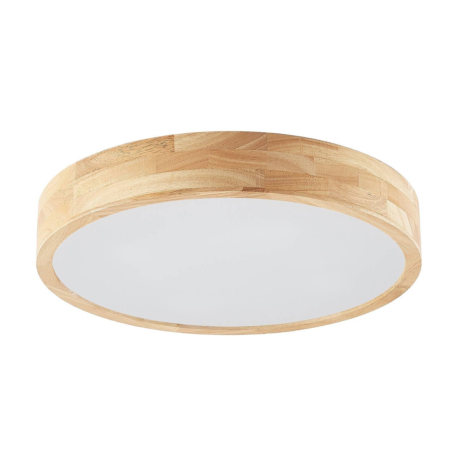Lindby Deckenleuchten Tanju, Holz IP20, 4 x 15 W LED