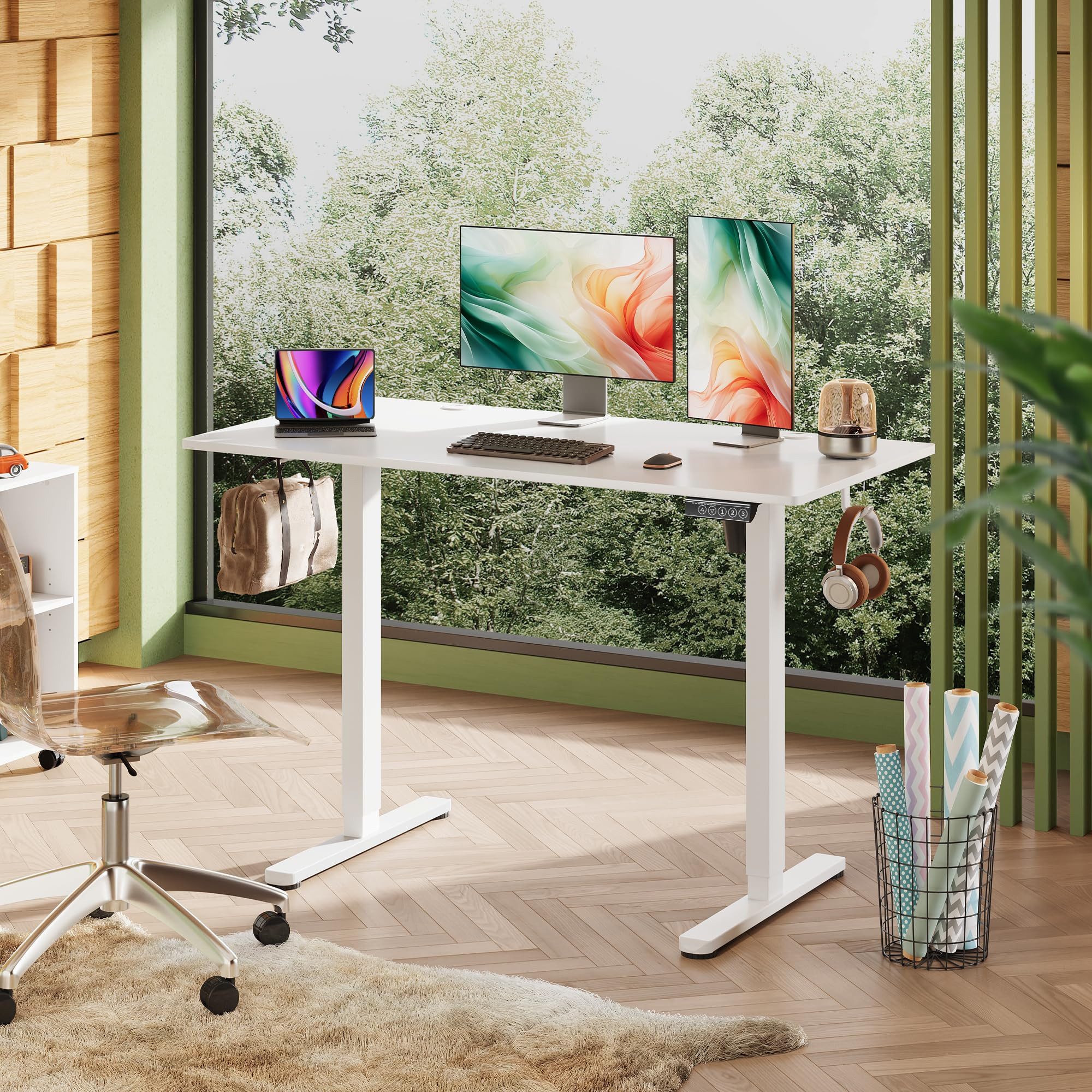 DEVAISE Schreibtisch Höhenverstellbar Schreibtisch, elektrisch mit günstig online kaufen