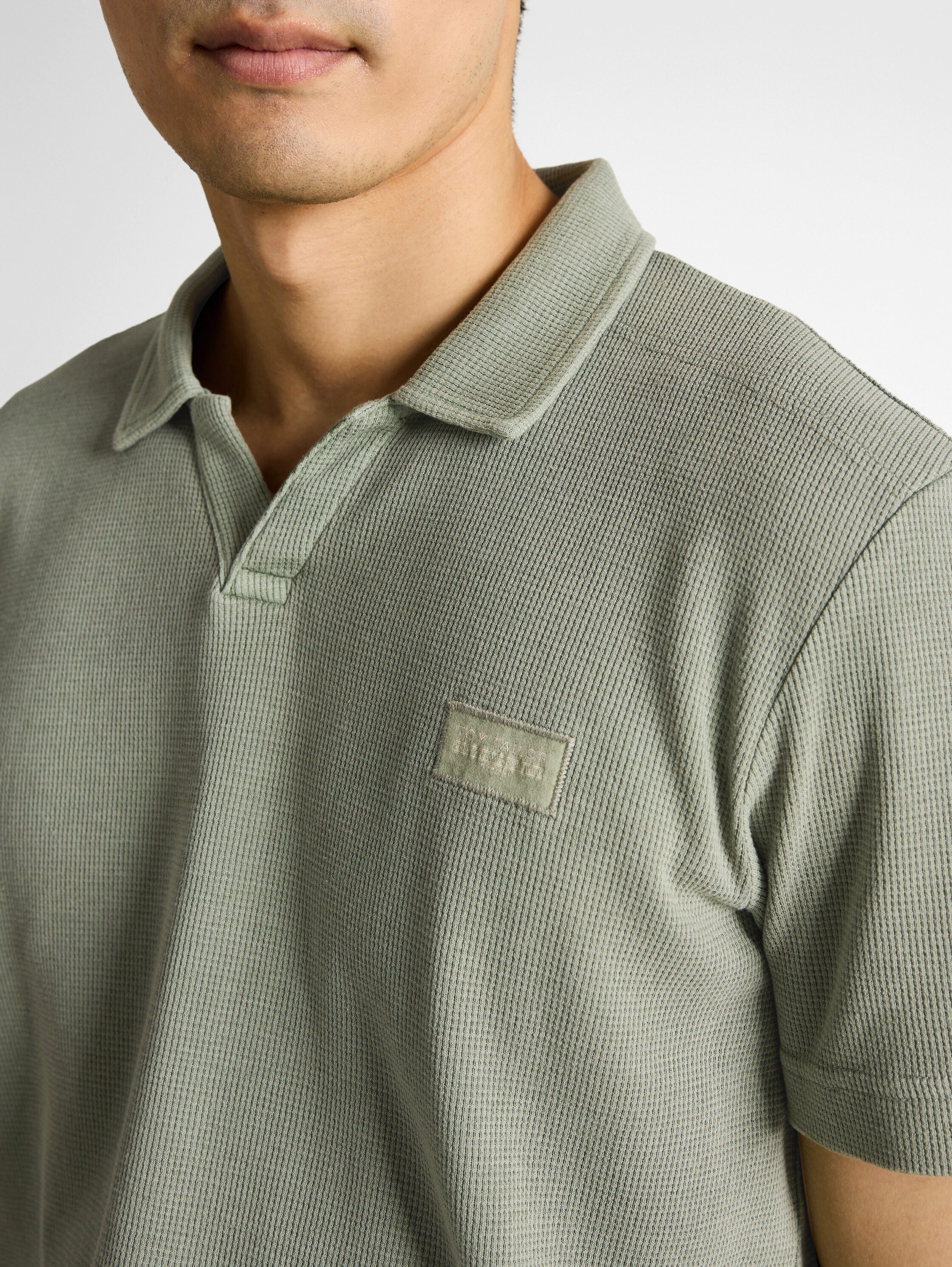 TOM TAILOR Poloshirt mit Logo Stickerei