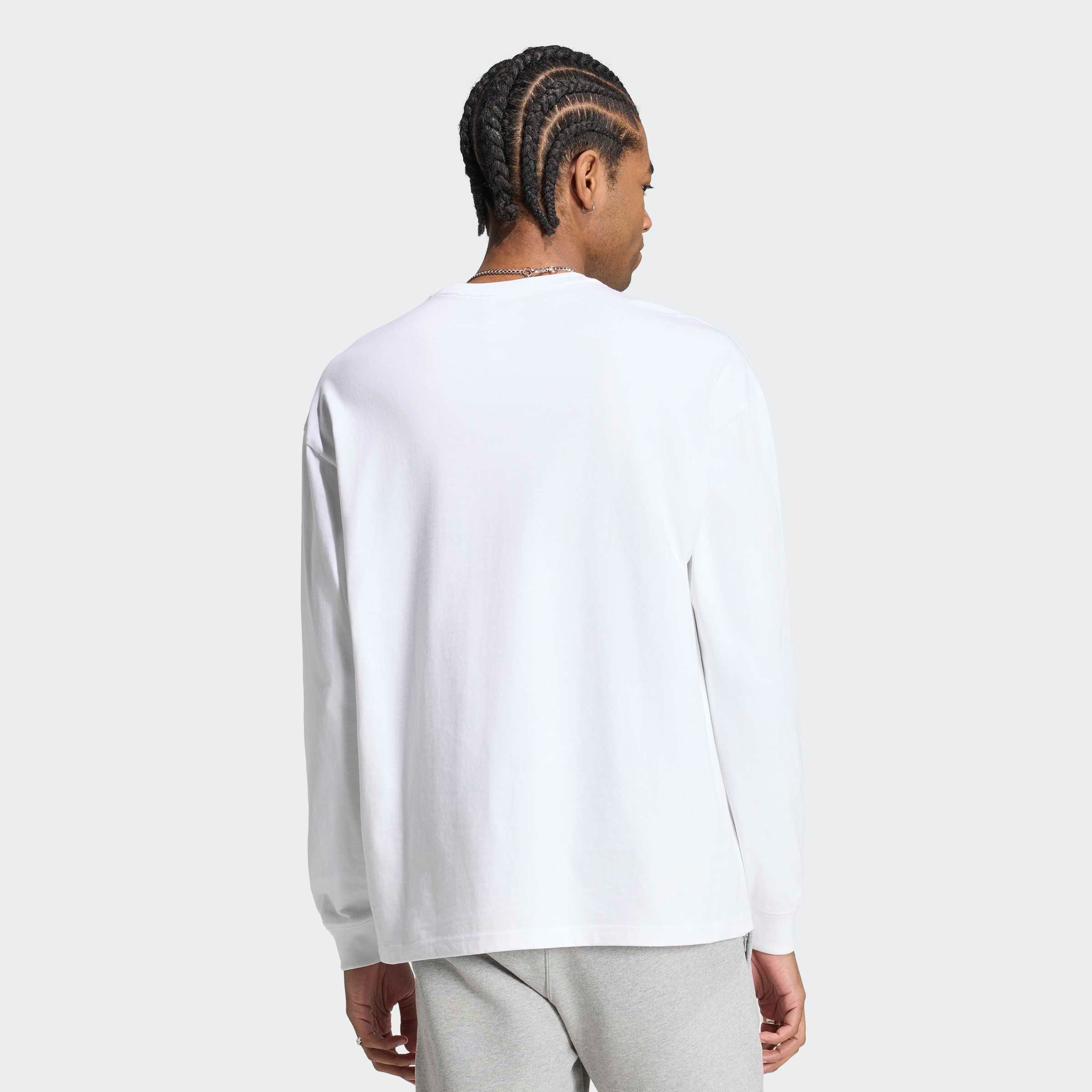 adidas Originals T-Shirt TREFOIL ESSENTIALS LONGSLEEVE mit Rundhalsausschnitt, in normaler Länge, Kurzarmdesign