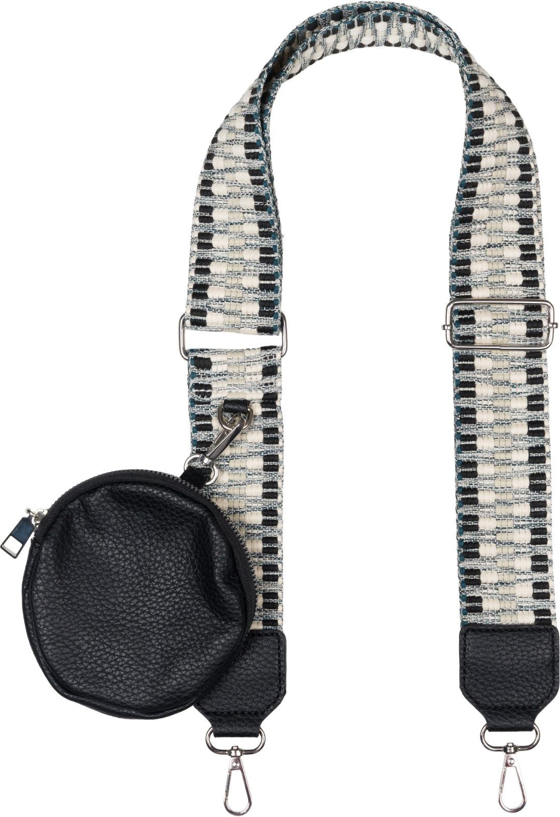 styleBREAKER Schulterriemen Breiter Wechsel Taschengurt Zick-Zack mit Börse (1-St)