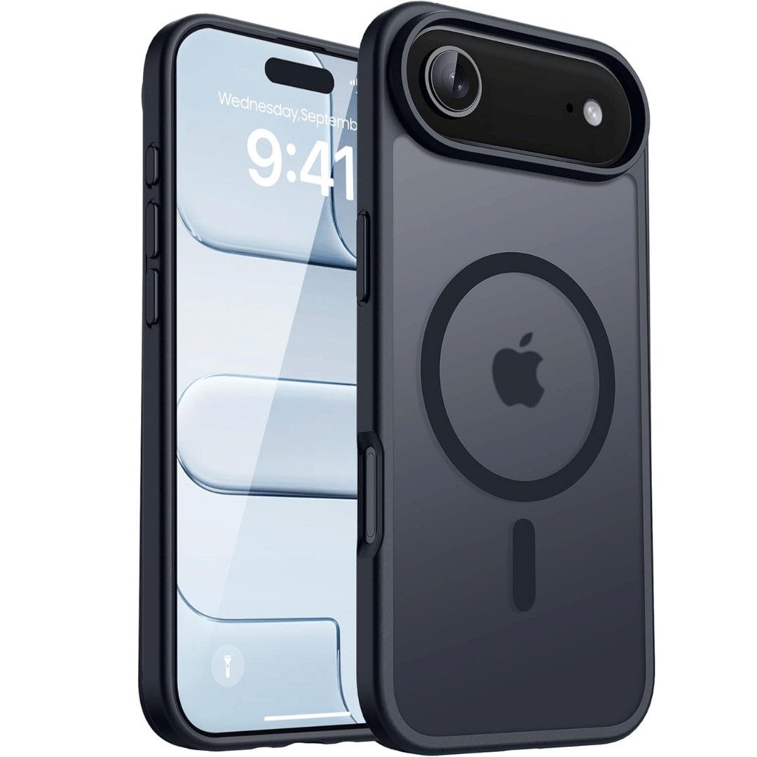 SmartUP Smartphone-Hülle für iPhone Air Magsafe Schutz Tasche Slim Cover Case Bumper Magent 6,5, MagSafe