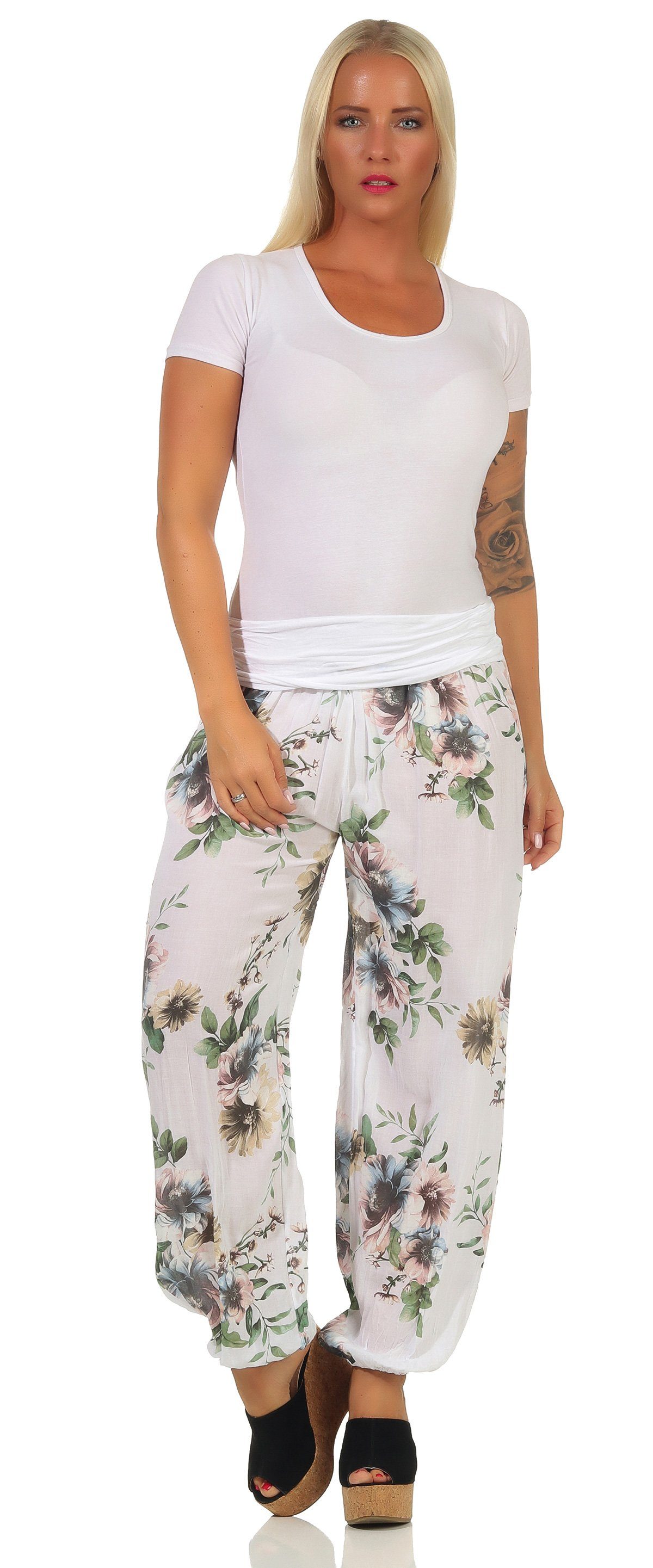 Mississhop Haremshose Ballonhose Pluderhose Pumphose Aladinhose günstig online kaufen