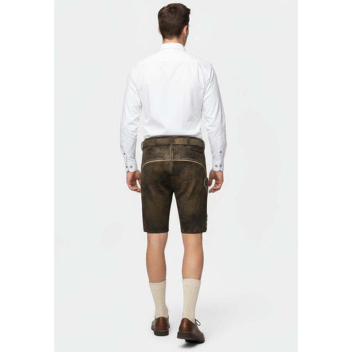 Spieth & Wensky Trachtenlederhose Göllstein Herren (1-tlg) Trachtenlederhose, Trachtenhose, Bayerische Lederhose, Oktoberfest