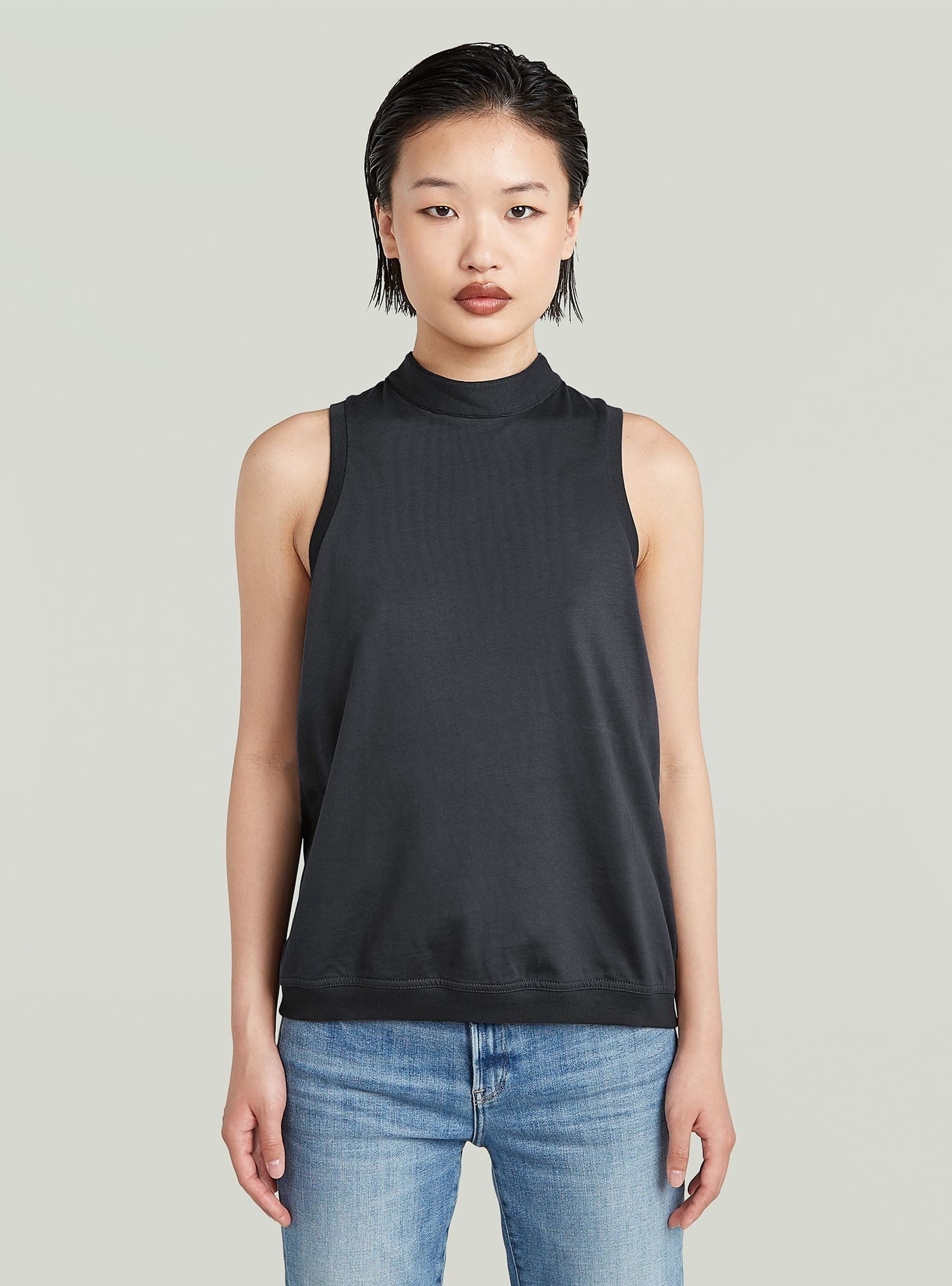 G-STAR T-Shirt Open Back Knit Tanktop günstig online kaufen