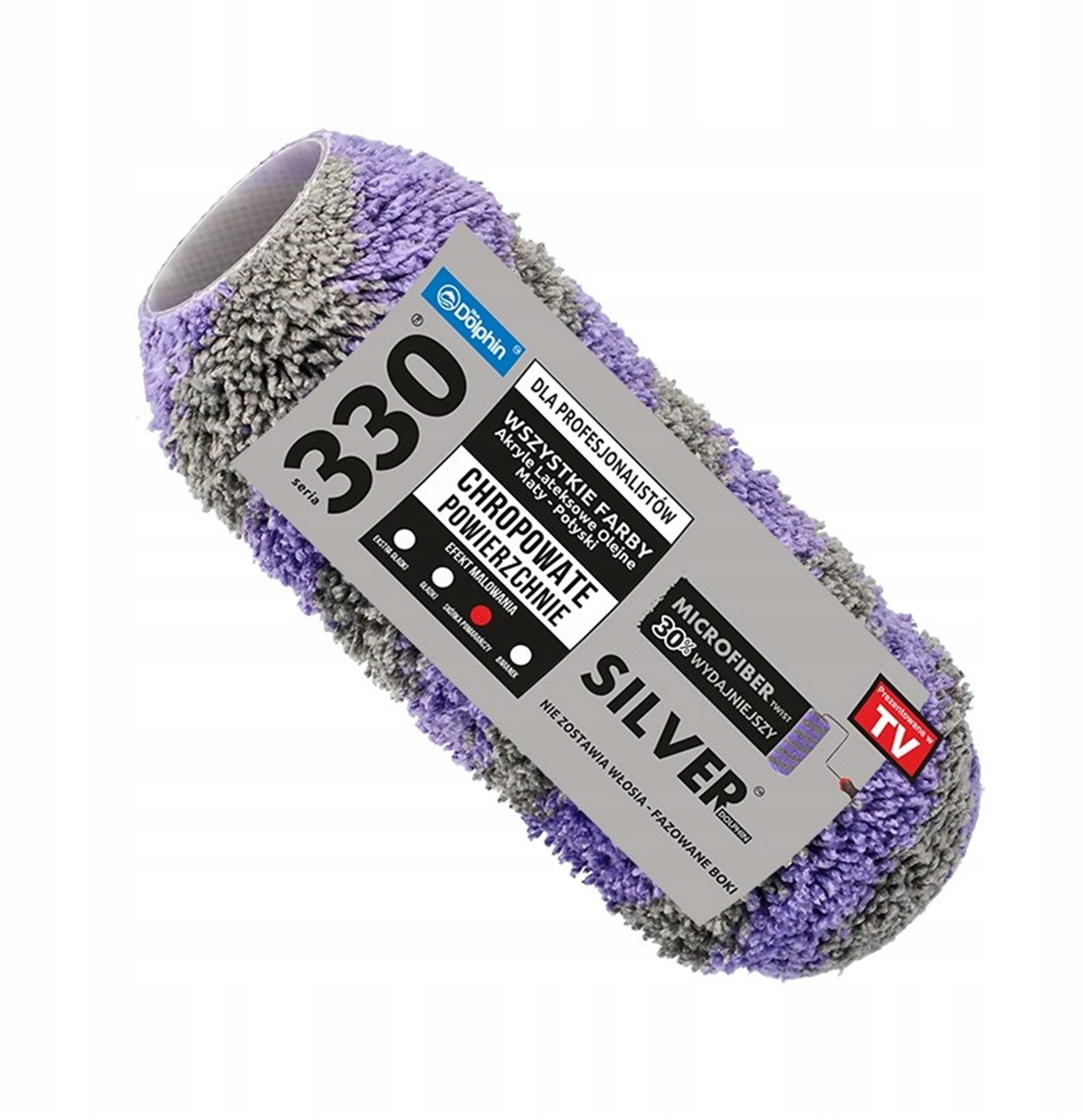 BlueDolphin Farbroller Serie 330 SILVER Farbroller für raue Flächen Florlänge 20 mm