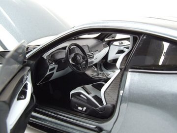 Minichamps Modellauto BMW M4 2020 grau metallic Modellauto 1:18 Minichamps, Maßstab 1:18