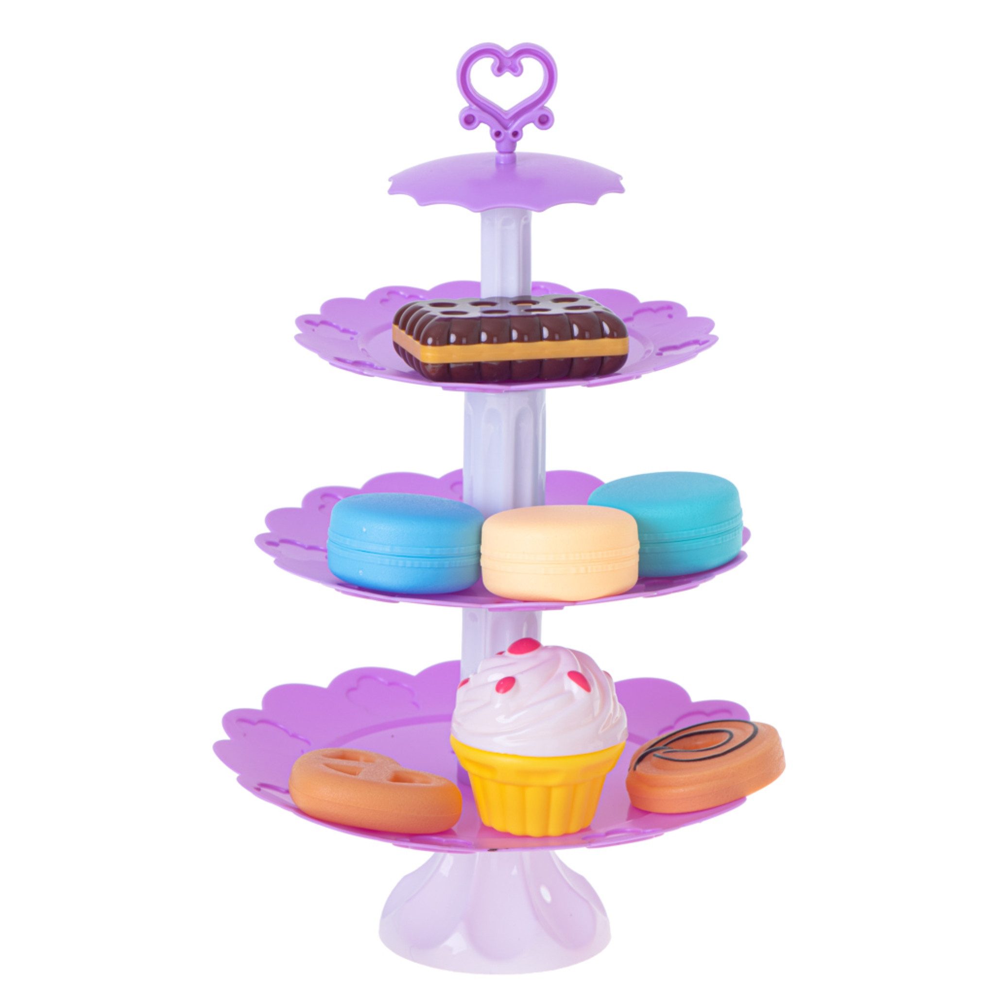 Ikonka Spiel-Kochgeschirr Kinder Kaffeeservice Set 46 günstig online kaufen