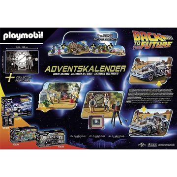 Playmobil® Adventskalender Back to The Future Part III 70576 (75-tlg), Spielwelt mit Figuren, für Kinder ab 5 Jahren