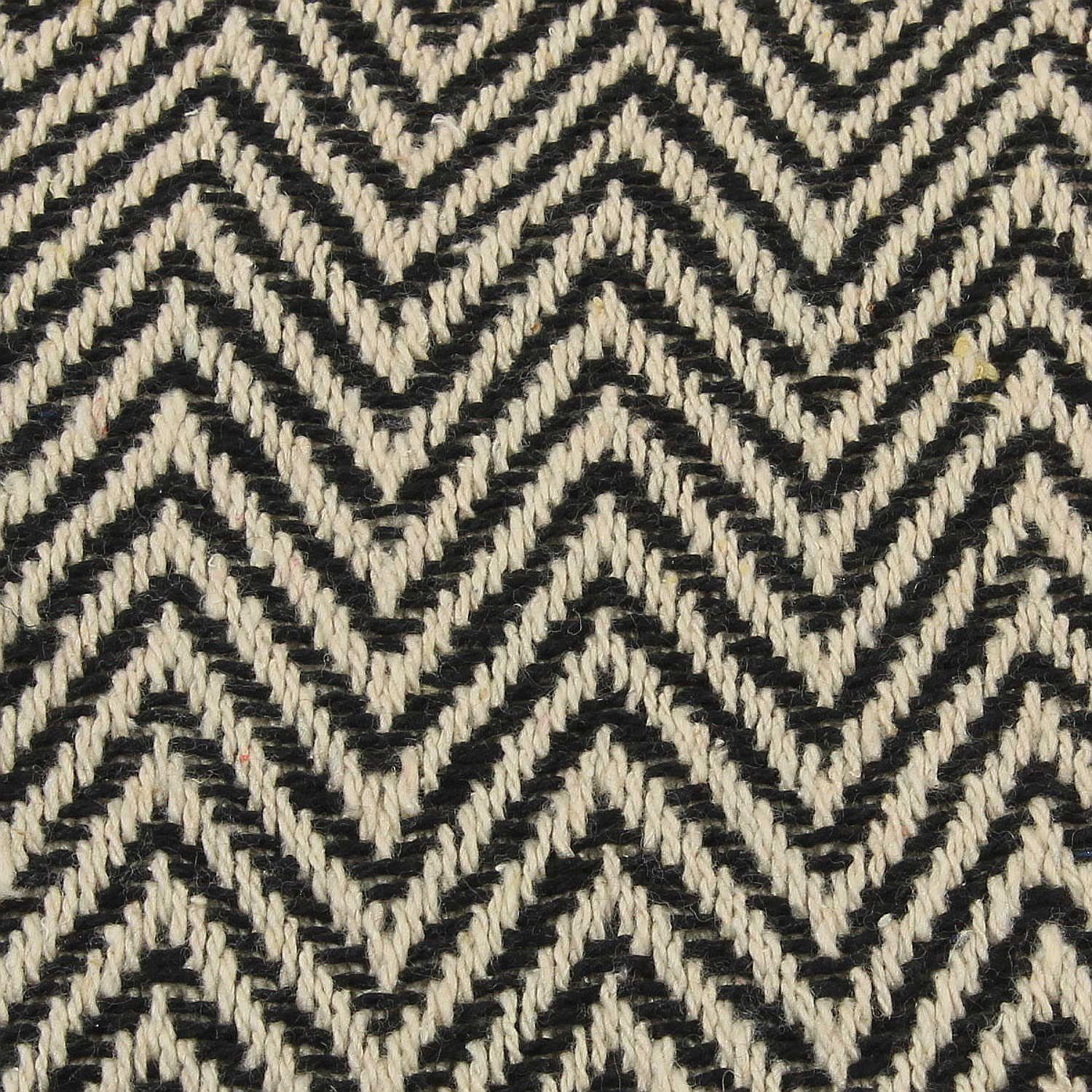 Wolldecke Hochwertige Wohndecke Schwarz Beige mit günstig online kaufen
