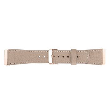 Renna Leather Smartwatch-Armband Fitbit Versa 4 / 3 / Sense & 2 Armband Echtes Leder Ersatzarmband