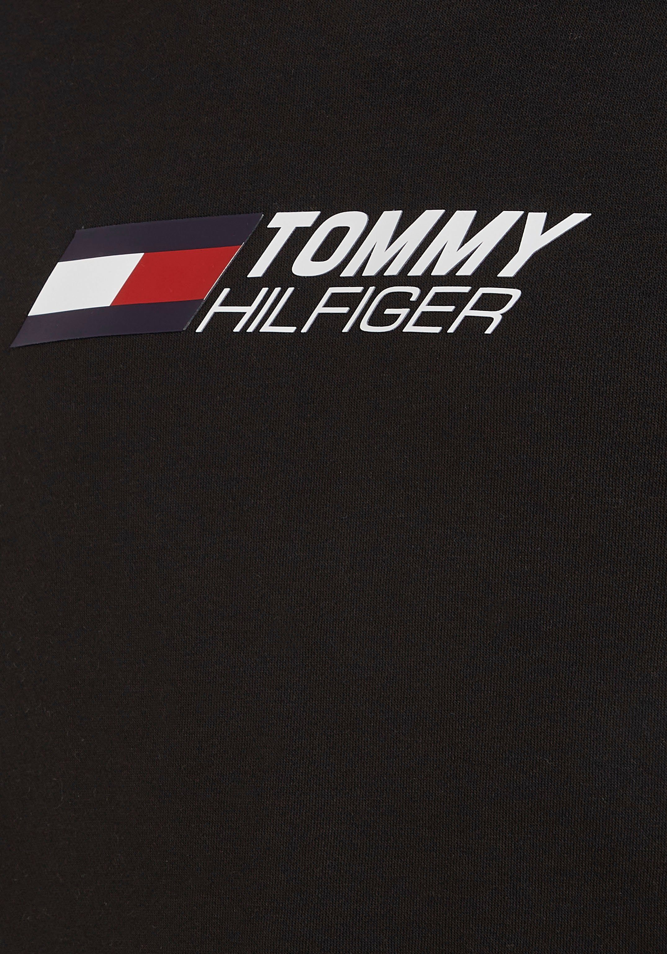 Sweatshirt Hilfiger CREW Tommy Sport black ESSENTIALS