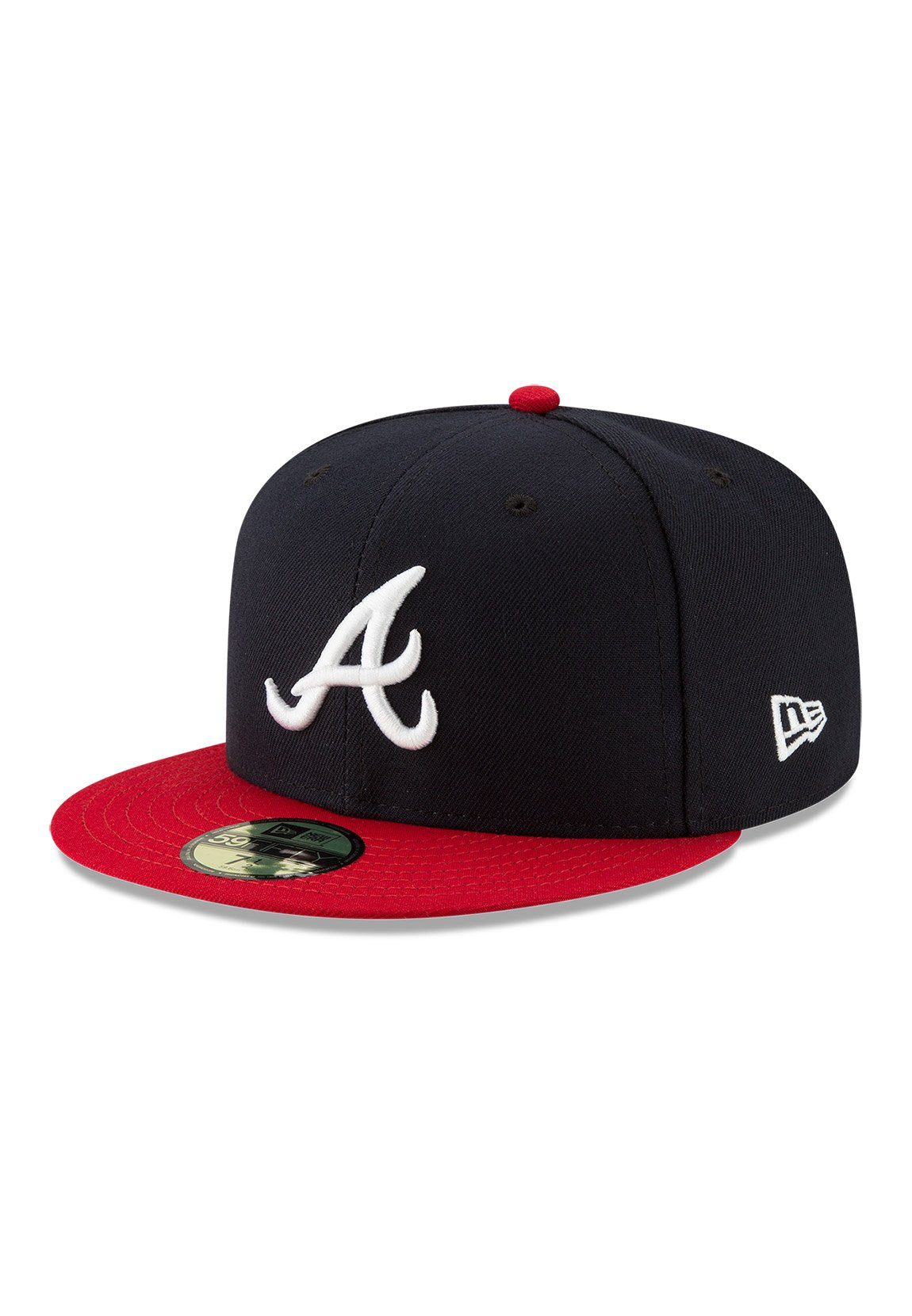 New Era Fitted Cap New Era Authentics Fitted Cap 59Fifty ATLANTA BRAVES Dunkelblau Rot