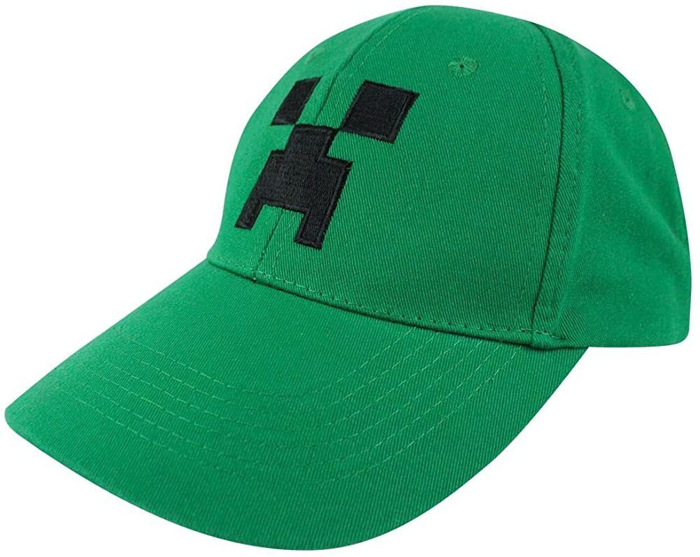 Baseball BASECAP Gr.56 Jugendliche Green + Schirmmütze Cap Capppy Baseball Minecraft MINECRAFT Kinder