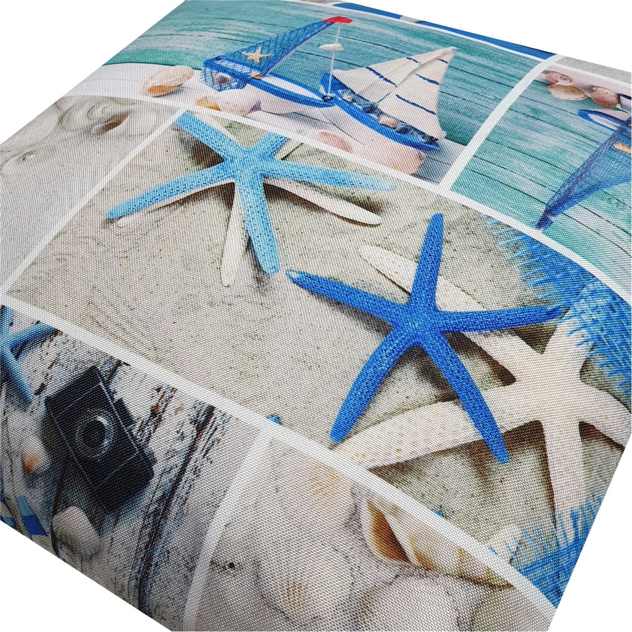 Stoffschmiede Kissenhülle / Bedruckt / Maritim / 45x45cm günstig online kaufen