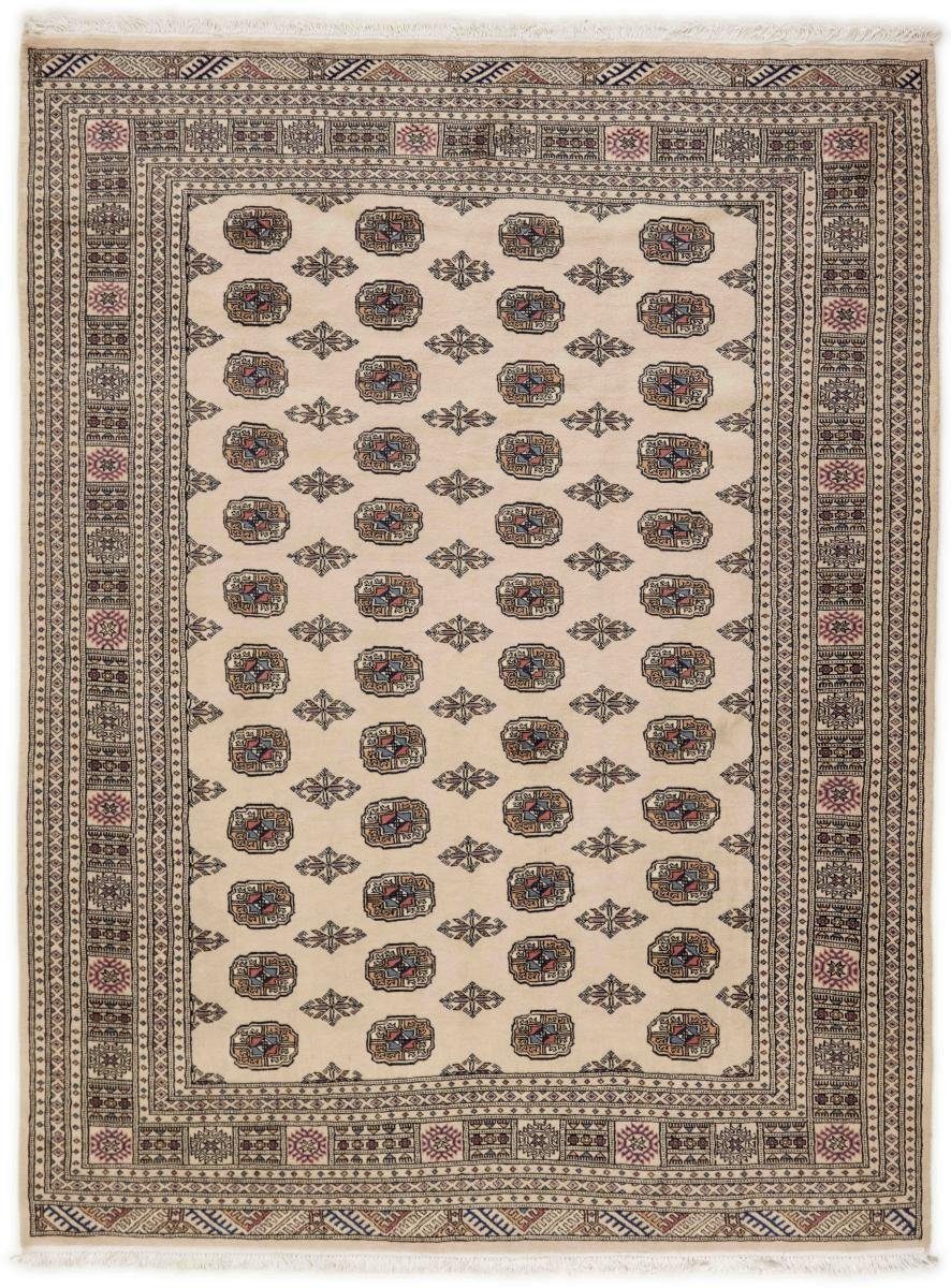 Orientteppich Pakistan Buchara 2ply 197x260 Handgeknüpfter Orientteppich, Nain Trading, rechteckig, Höhe: 8 mm