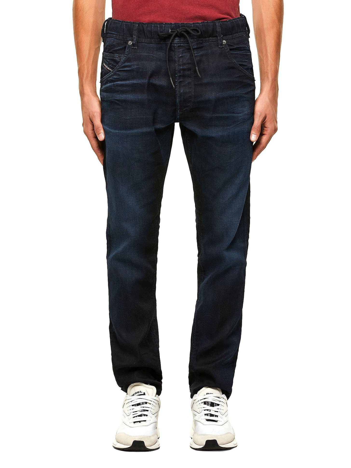 Diesel Tapered-fit-Jeans Knöchellange Stretch JoggJeans - Krooley 069QF - Länge: 32