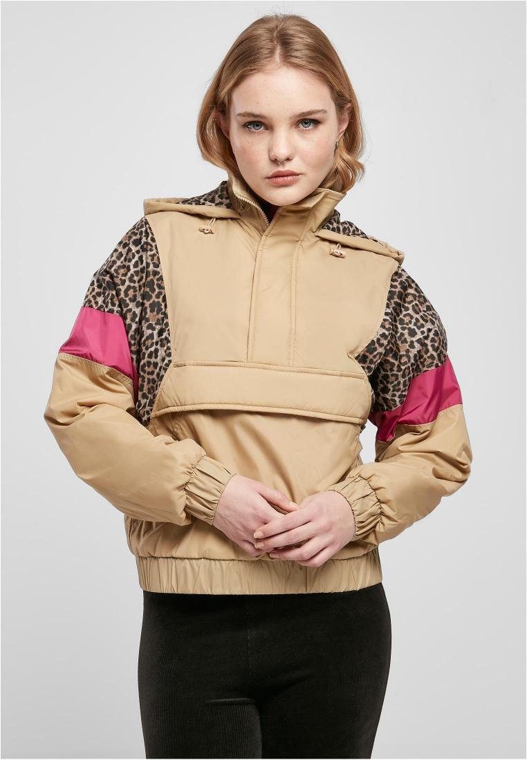 URBAN CLASSICS Outdoorjacke Ladies AOP Mixed Pull Over Jacket Überziehjacke günstig online kaufen