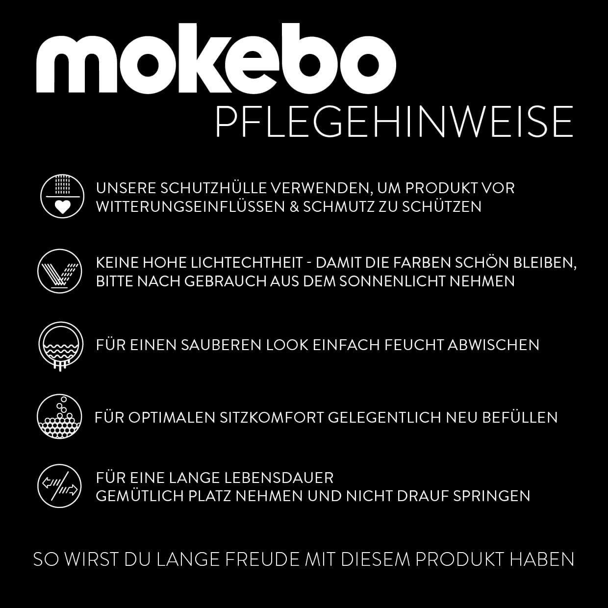 mokebo Pouf Der Ruhepouf (für Garten günstig online kaufen
