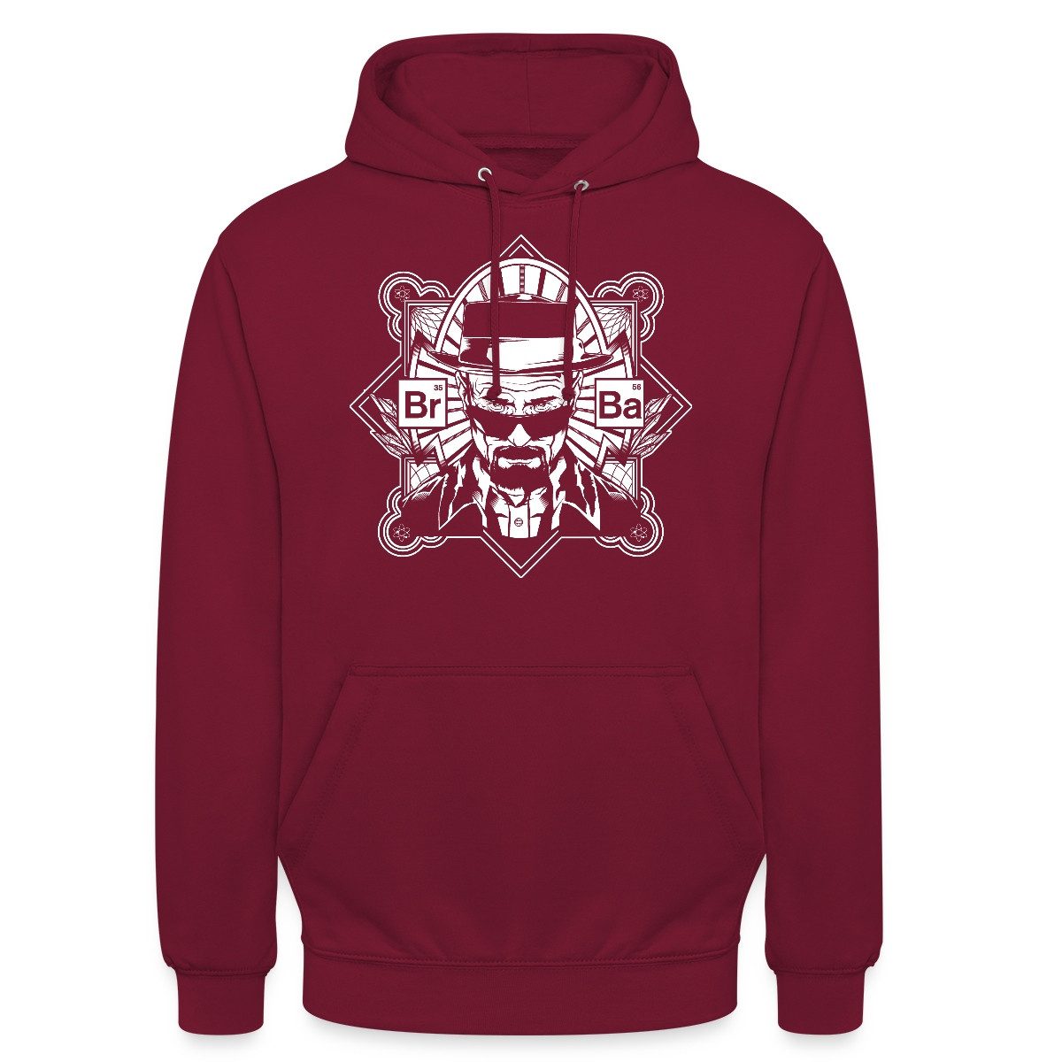 Hoodie Breaking Bad Heisenberg Logo Unisex Hoodie