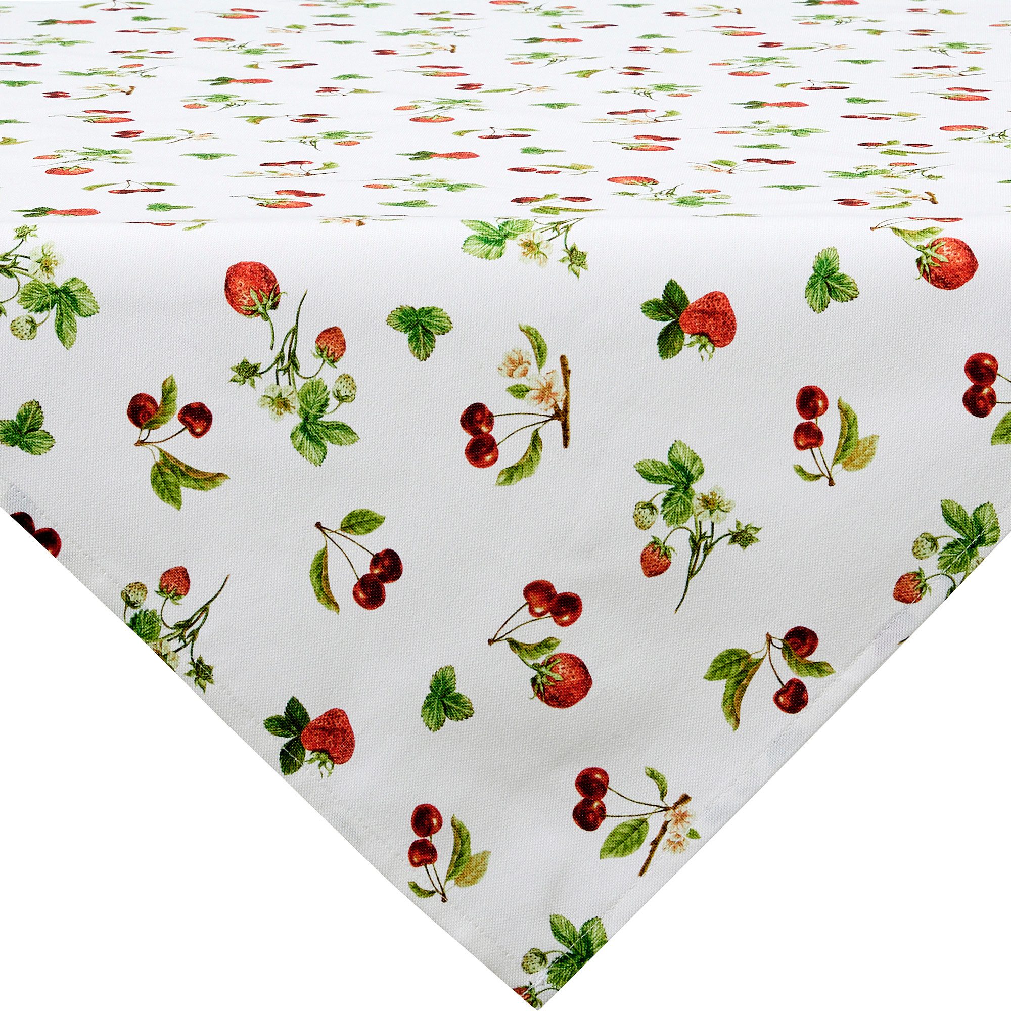 REDBEST Mitteldecke Mitteldecke, Baumwolle Motiv: Früchte