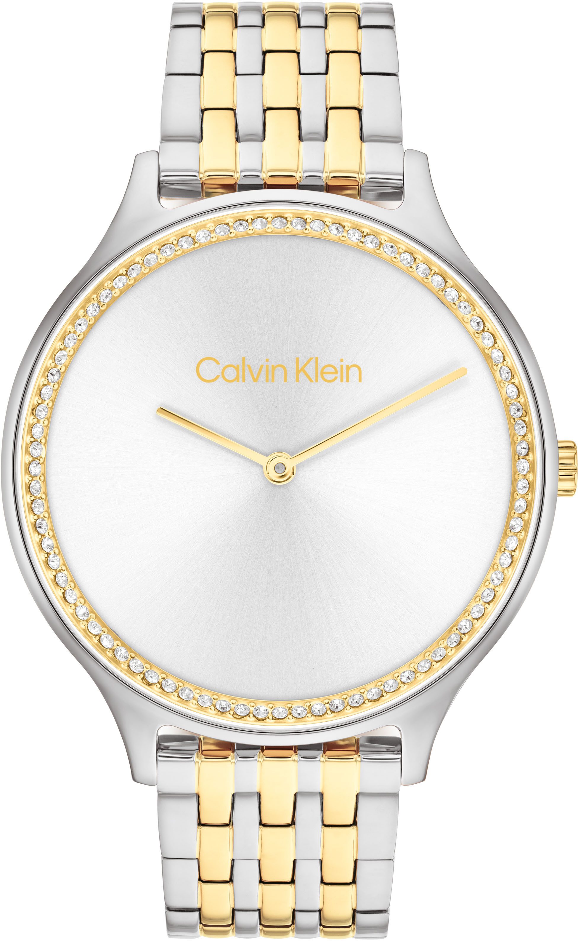Calvin Klein Quarzuhr CK TIMELESS 25100002, Armbanduhr, Damenuhr, Glaskrist günstig online kaufen