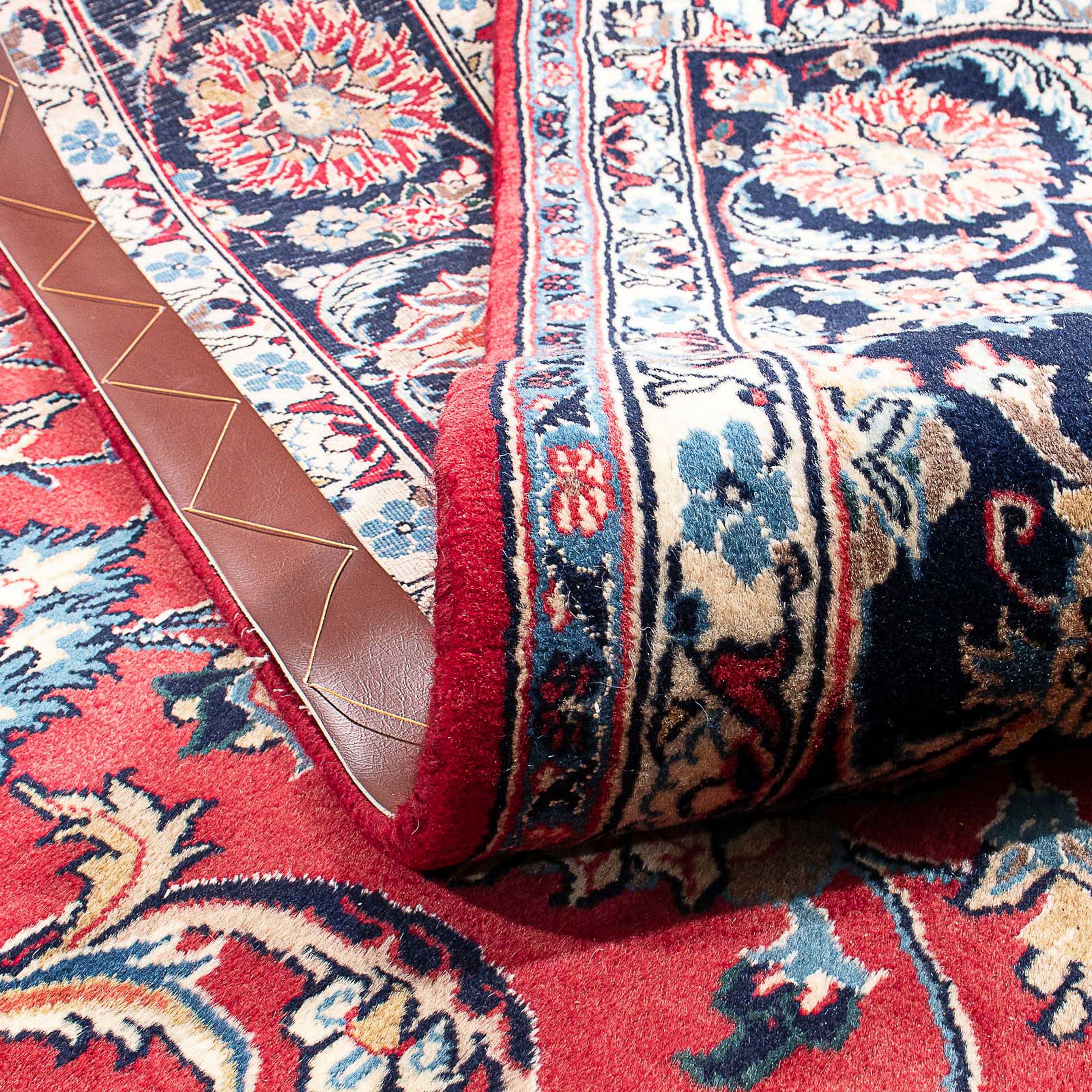 Orientteppich Perser - Handgeknüpft, rot, - Einzelstück Höhe: rechteckig, mit 306 Zertifikat 203 - x cm 10 morgenland, mm, Wohnzimmer, Classic