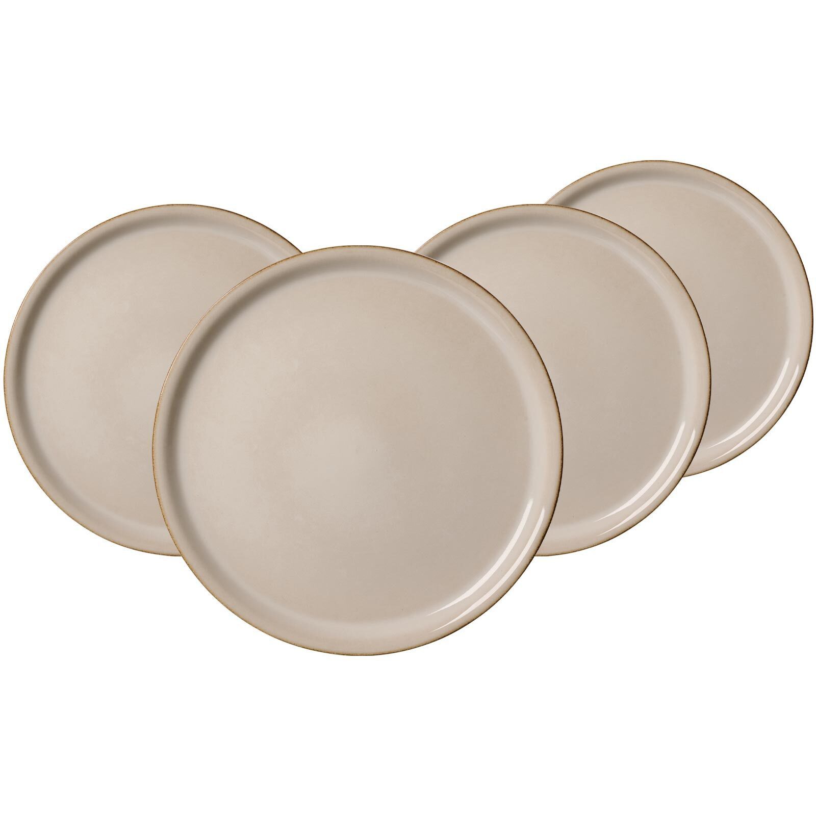 Ritzenhoff & Breker Pizzateller Nerano Pizzateller ø 32 cm 4er Set, (4 St)