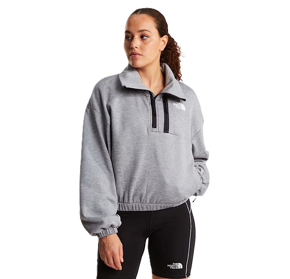 The North Face Sweatshirt W MA FLEECE INTEREST -  kurzes Damen Northface Sweatshirt 