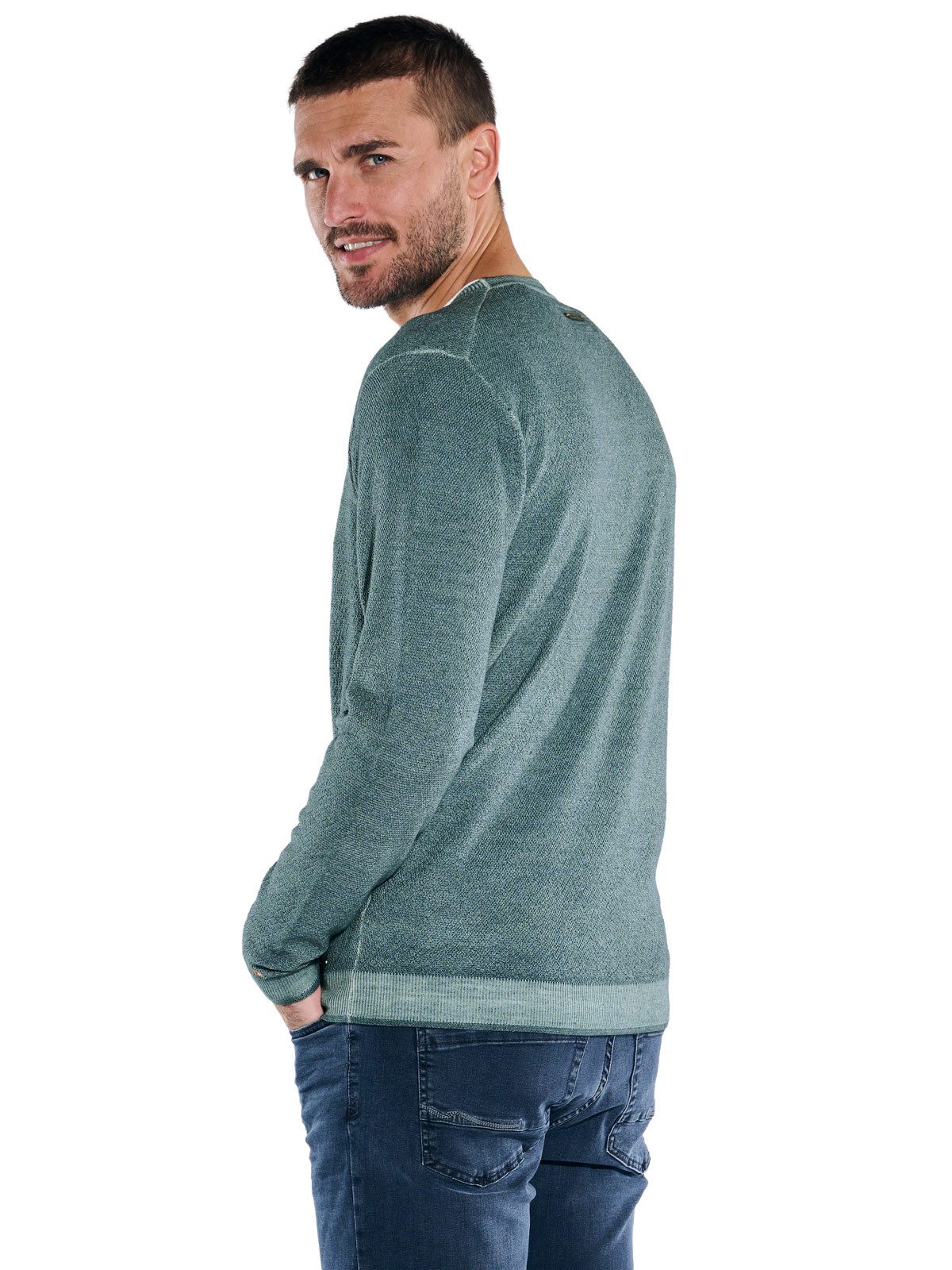 emilio adani Wollpullover emilio adani Herren Pullover aus Merinowolle, Mit günstig online kaufen