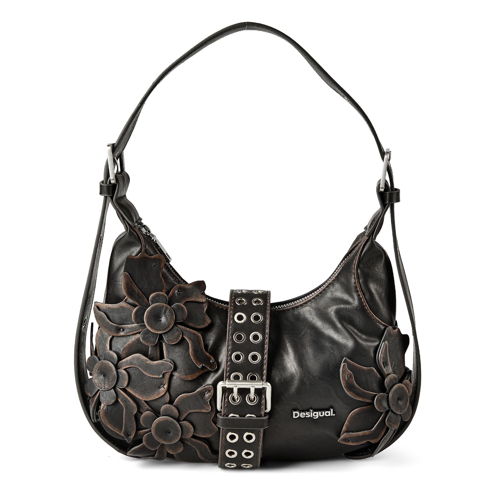 Desigual Schultertasche Curio, Polyurethan