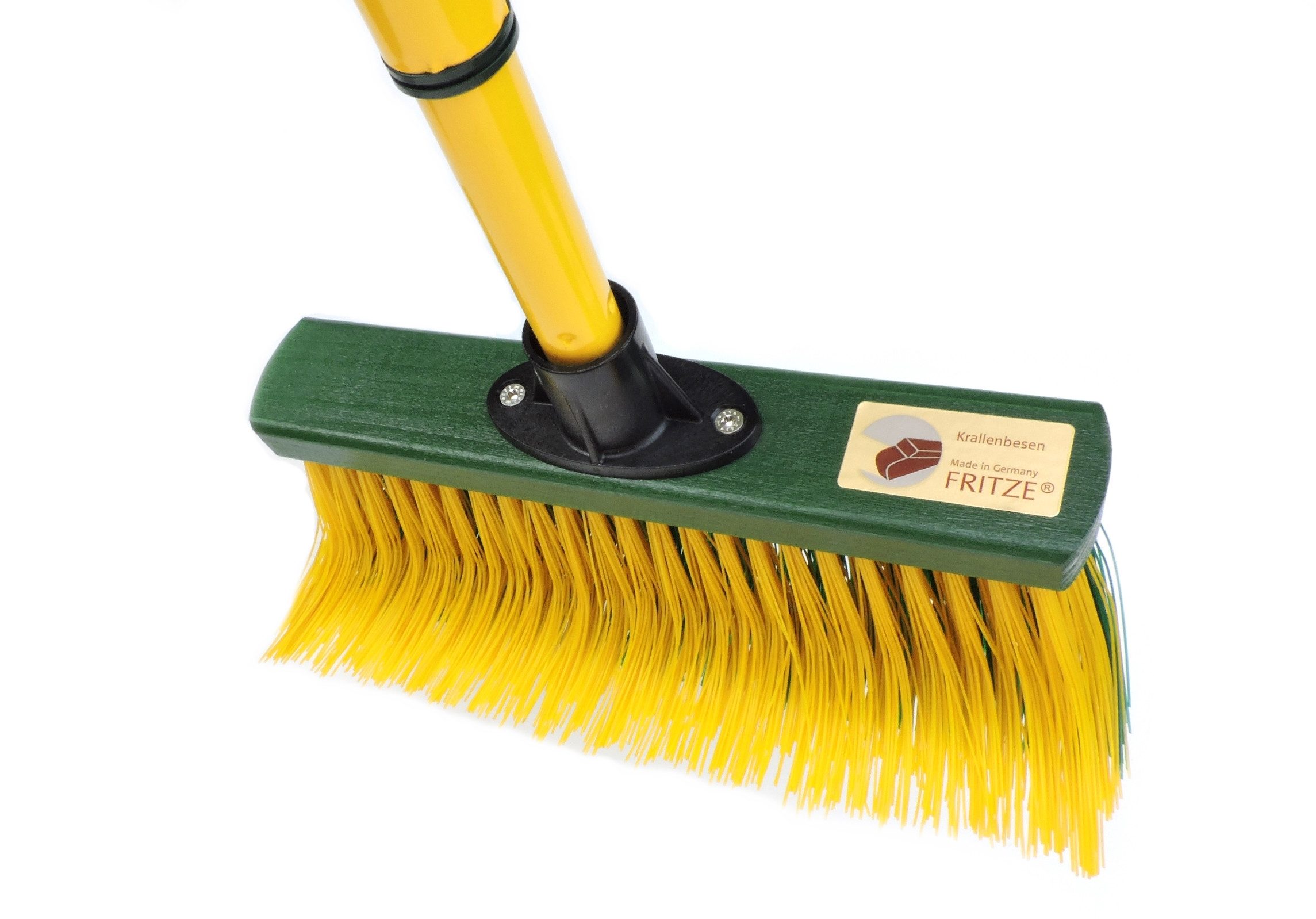 Fritze® Straßenbesen Krallenbesen Hof & Garten 30 cm, Alle Außenbereiche, (Besen inkl. Stiel), Innovativer Kehrbesen, edles Design, höchste Effektivität – Bild 2 von 4