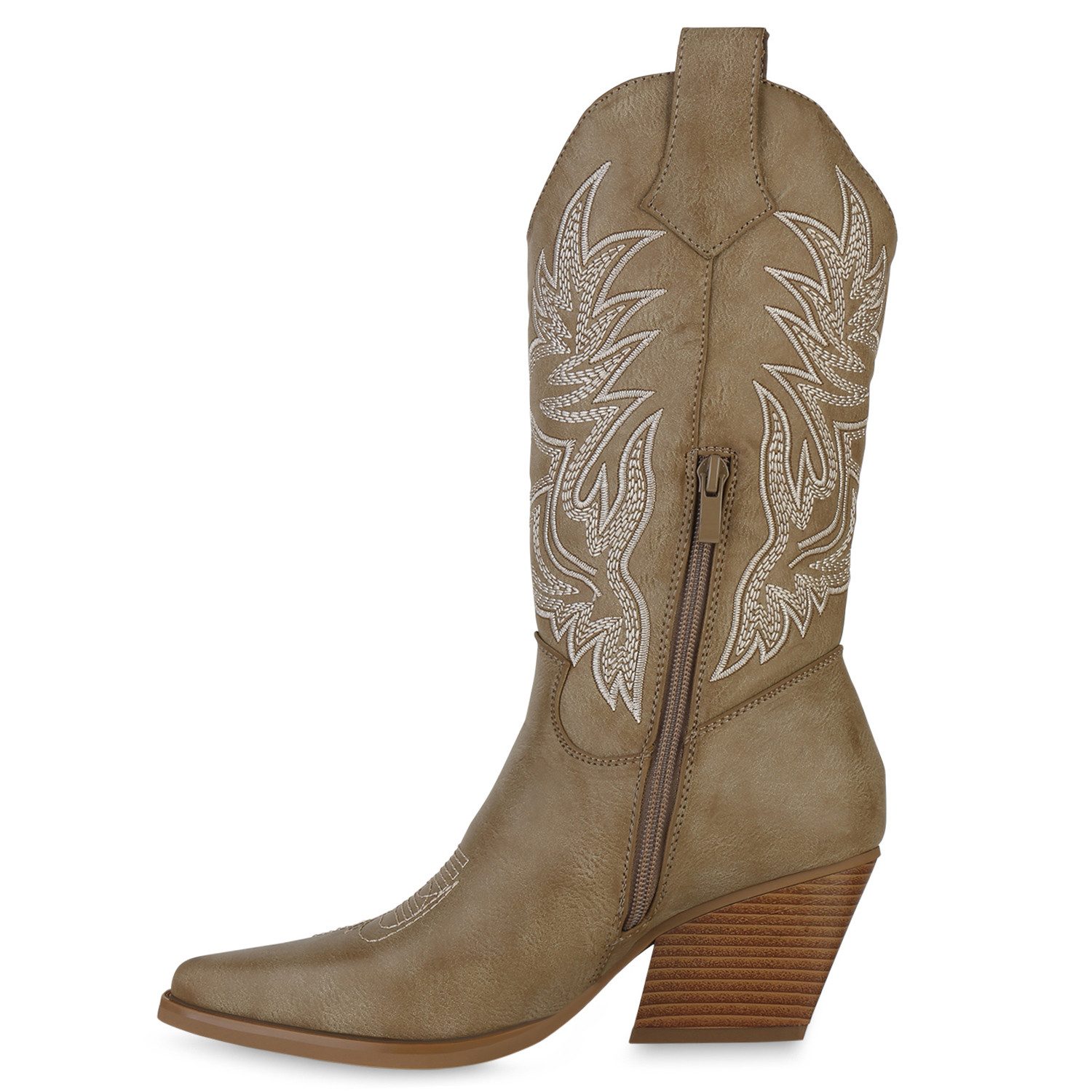 VAN HILL 840142 Cowboystiefel Bequeme Schuhe günstig online kaufen