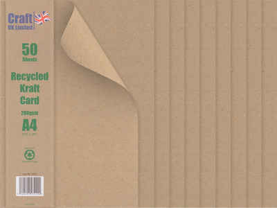 Craft UK Limited Kraftpapier, 50 Blatt