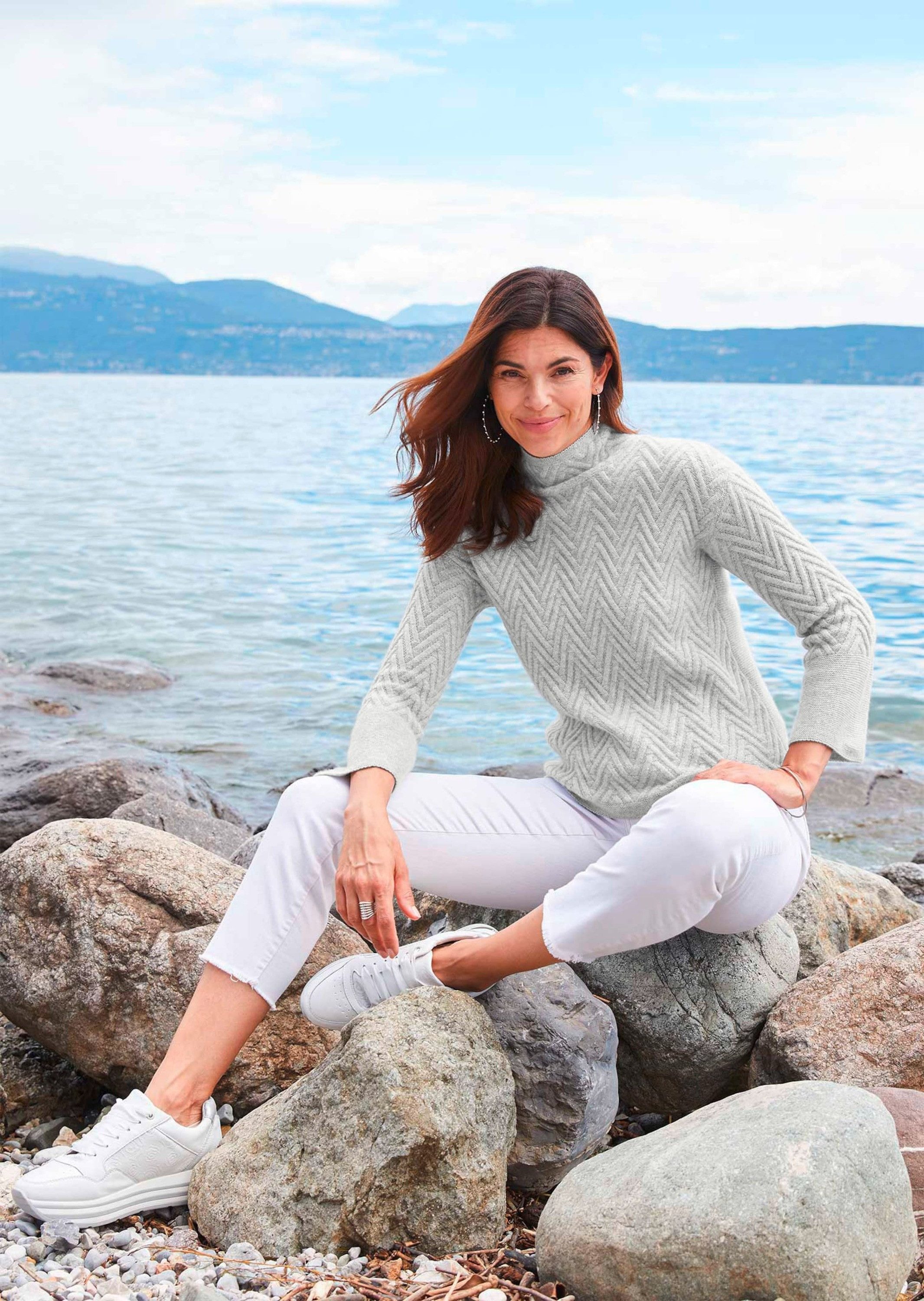 Alba Moda Strickpullover Pullover