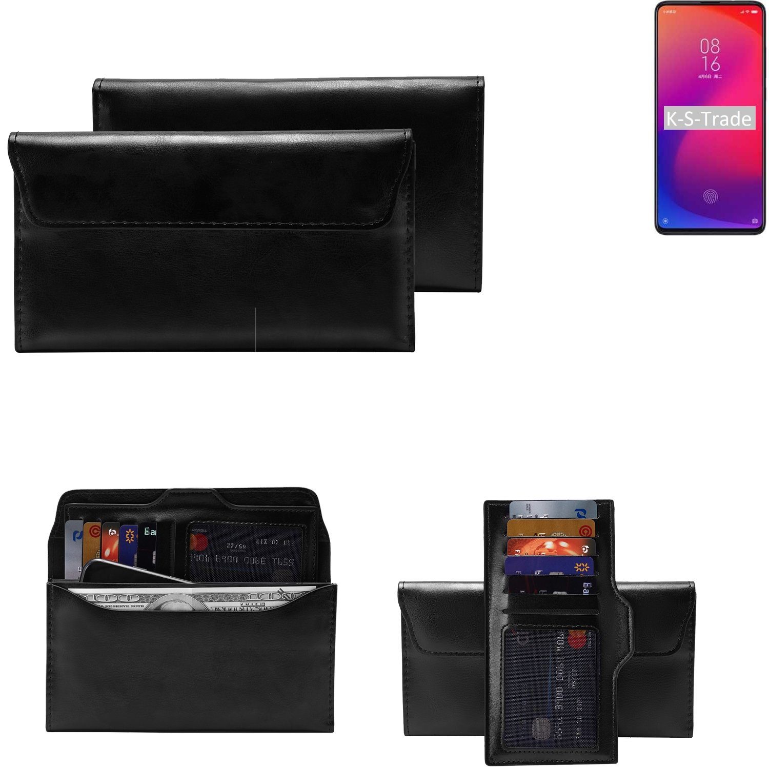 K-S-Trade Handyhülle für Xiaomi Mi 9T Pro, Handy Hülle Schutz Hülle Tasche Schutz Case Handytasche