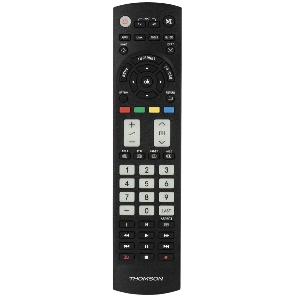 Thomson ROC1128PAN für Panasonic TVs - Ersatzfernbedienung - schwarz Fernbedienung