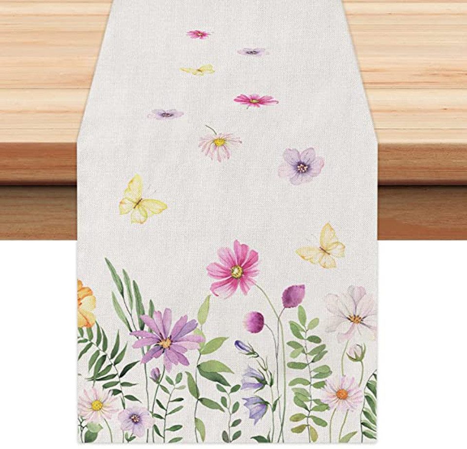 Coonoor Tischläufer moderne Leinen Tischdecke, Premium günstig online kaufen