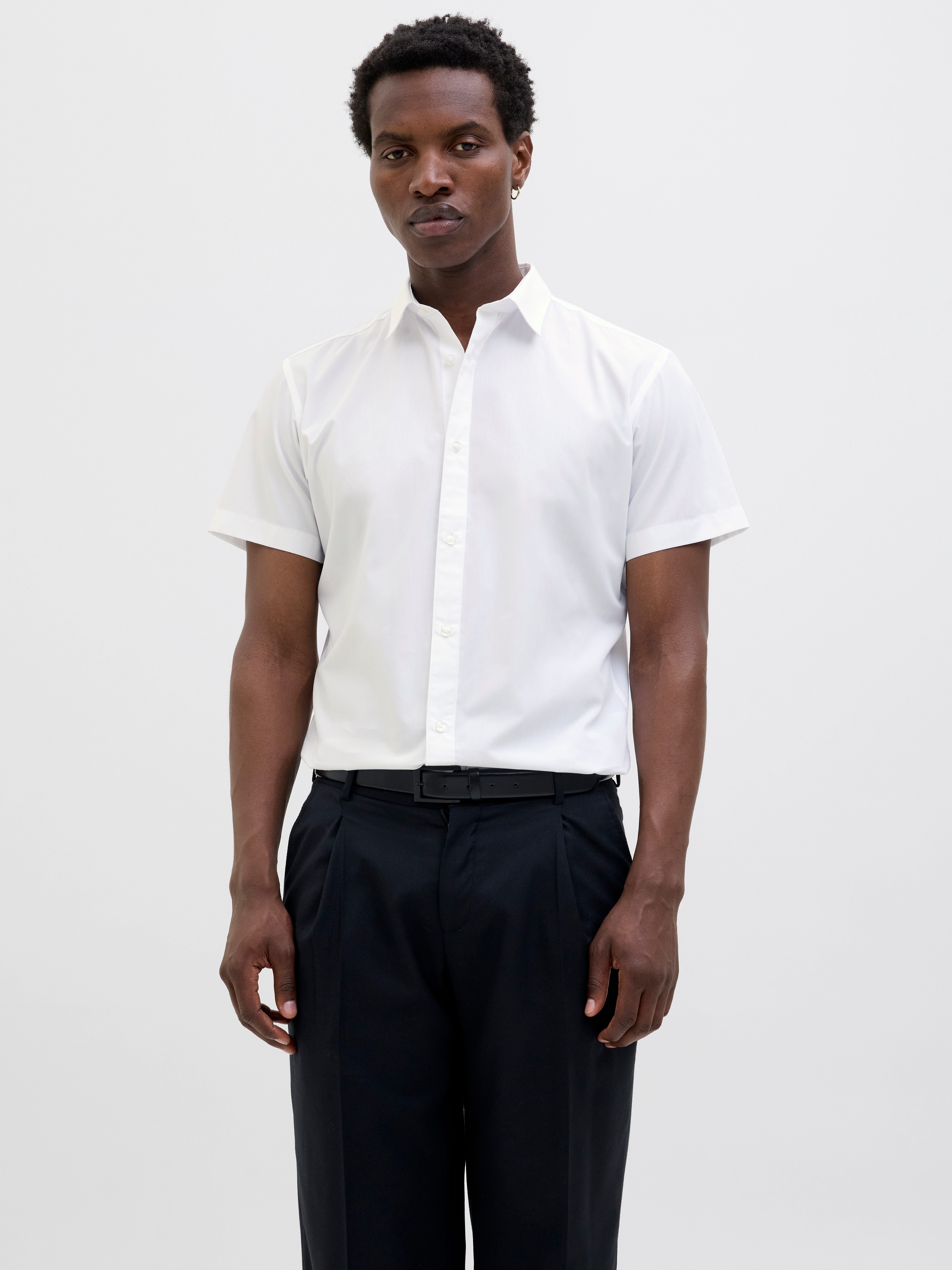 Jack & Jones Kurzarmhemd JJJOE SHIRT SS PLAIN