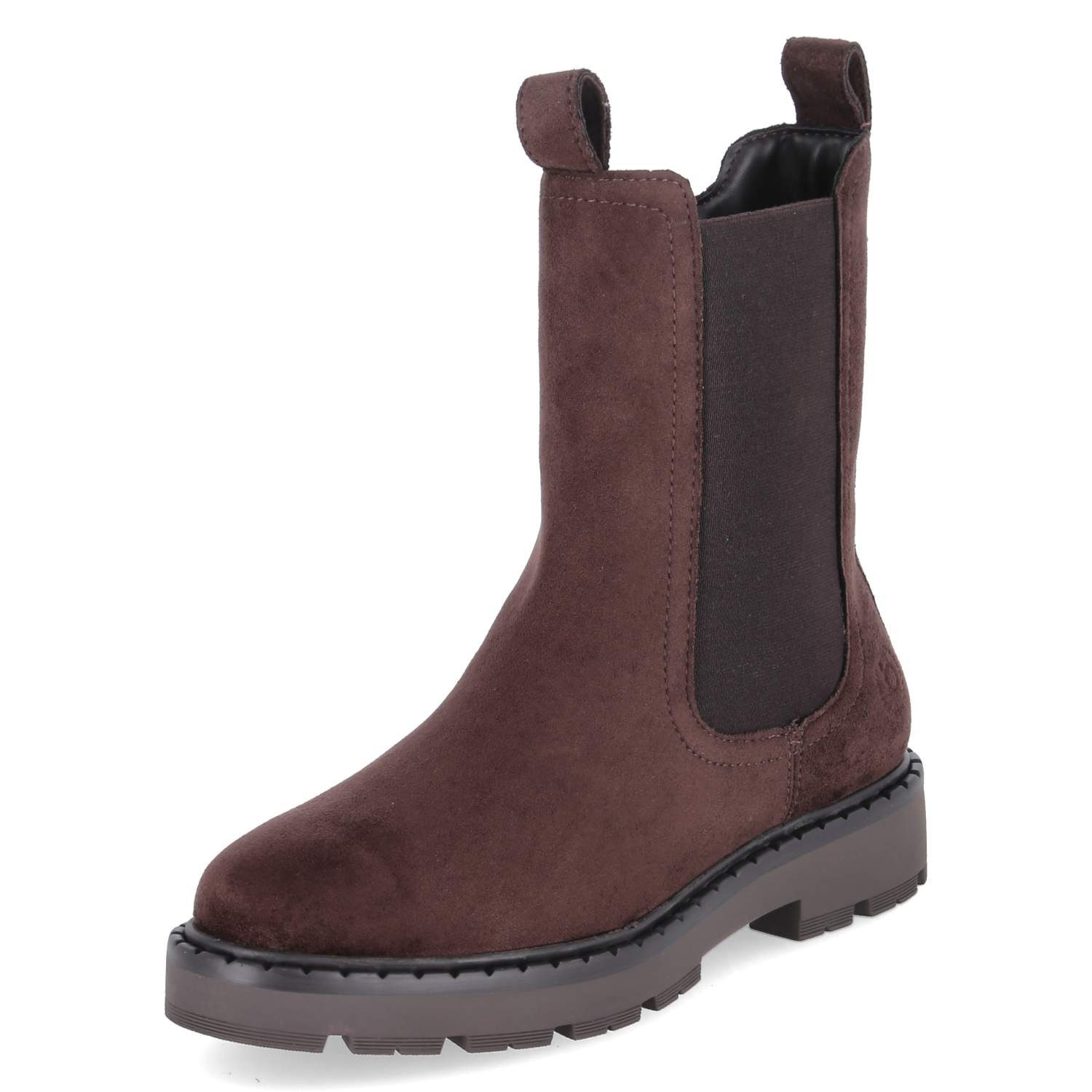 bugatti Bugatti 415AXG336400-6100 Damen Textil brown Schlupfstiefel