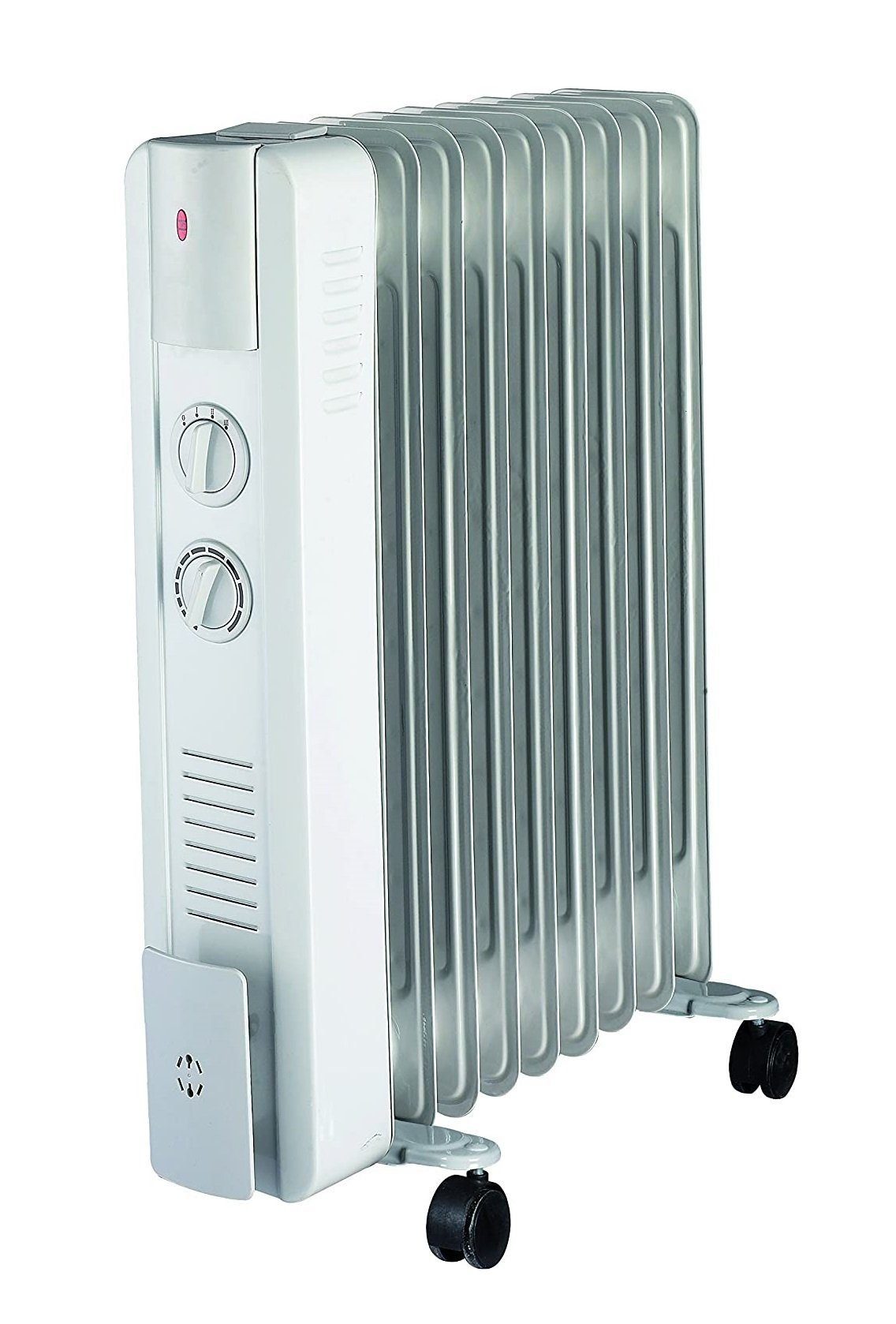 JUNG Ölradiator YPSOS WIN15 elektrische Heizung, 1500W, Ölradiator Energiesparend, Elektro Heizgerät für Wohnzimmer