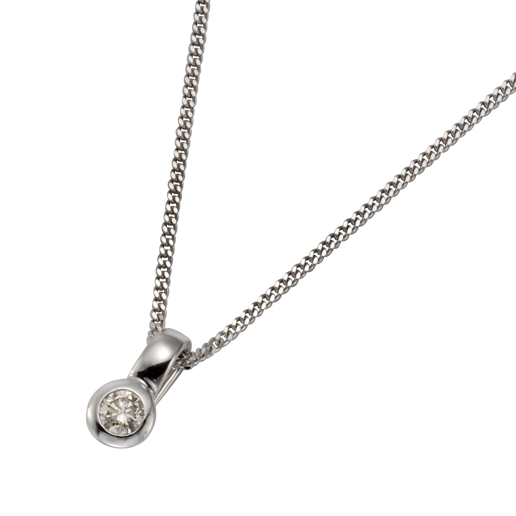 Diamonds by Ellen K. Kette mit Anhänger 585 Gold Brillant 0,20ct. günstig online kaufen