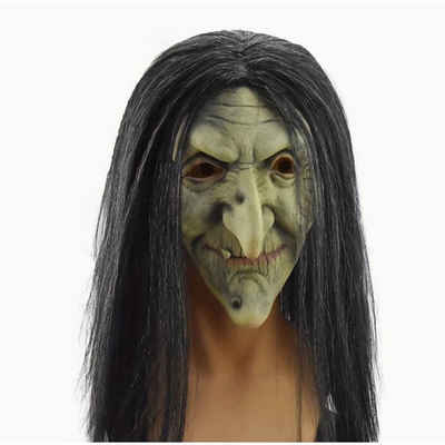 Zimtky Zombie-Kostüm Halloween Schreckliche Hexenmaske