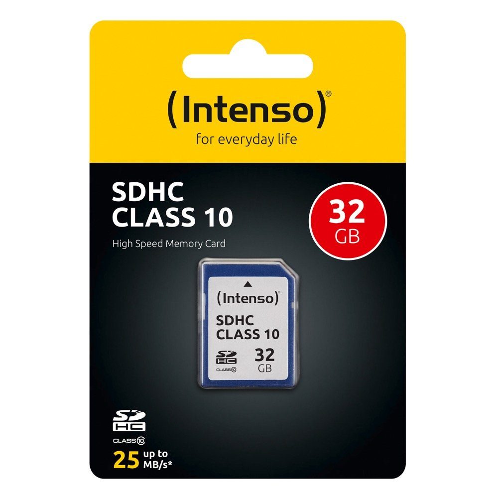 Intenso Intenso SDHC Karte 32GB Speicherkarte Class 10 Speicherkarte