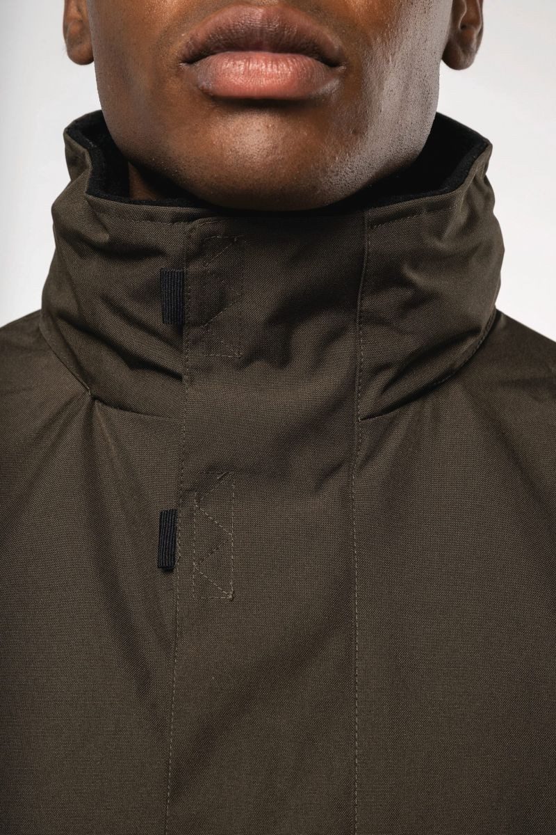 Kariban Outdoorjacke Herren Parka, wattiert und mit Steppfutter