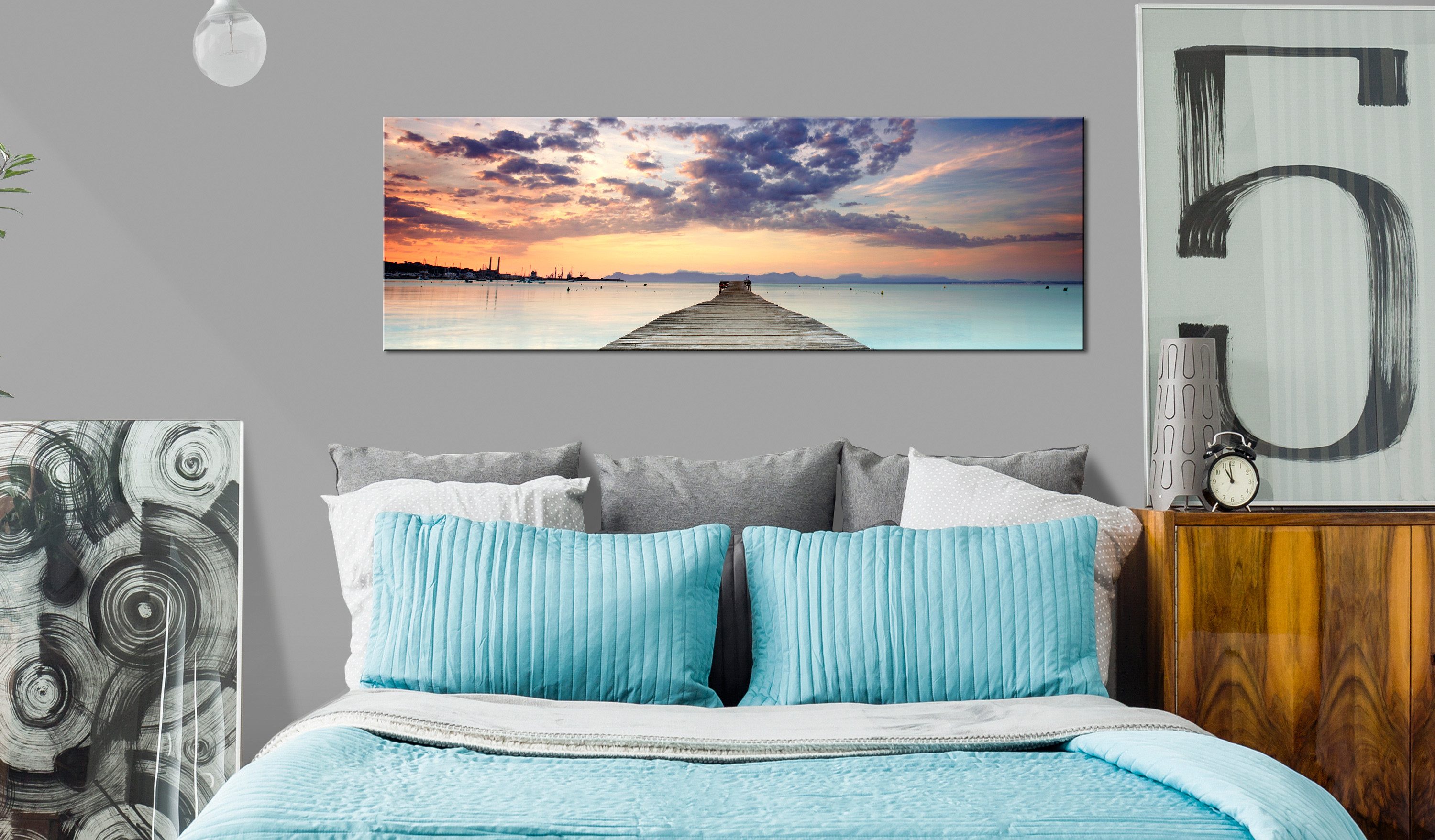 Basera® Wandbild Leinwandbild c-B-0299-b-a